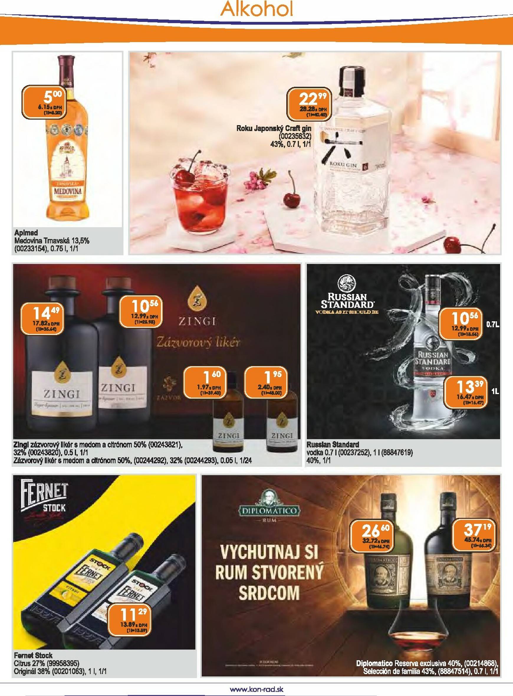 Page 14 of Aktuálny kon-rad leták platný od soboty 01.11 do 30.11