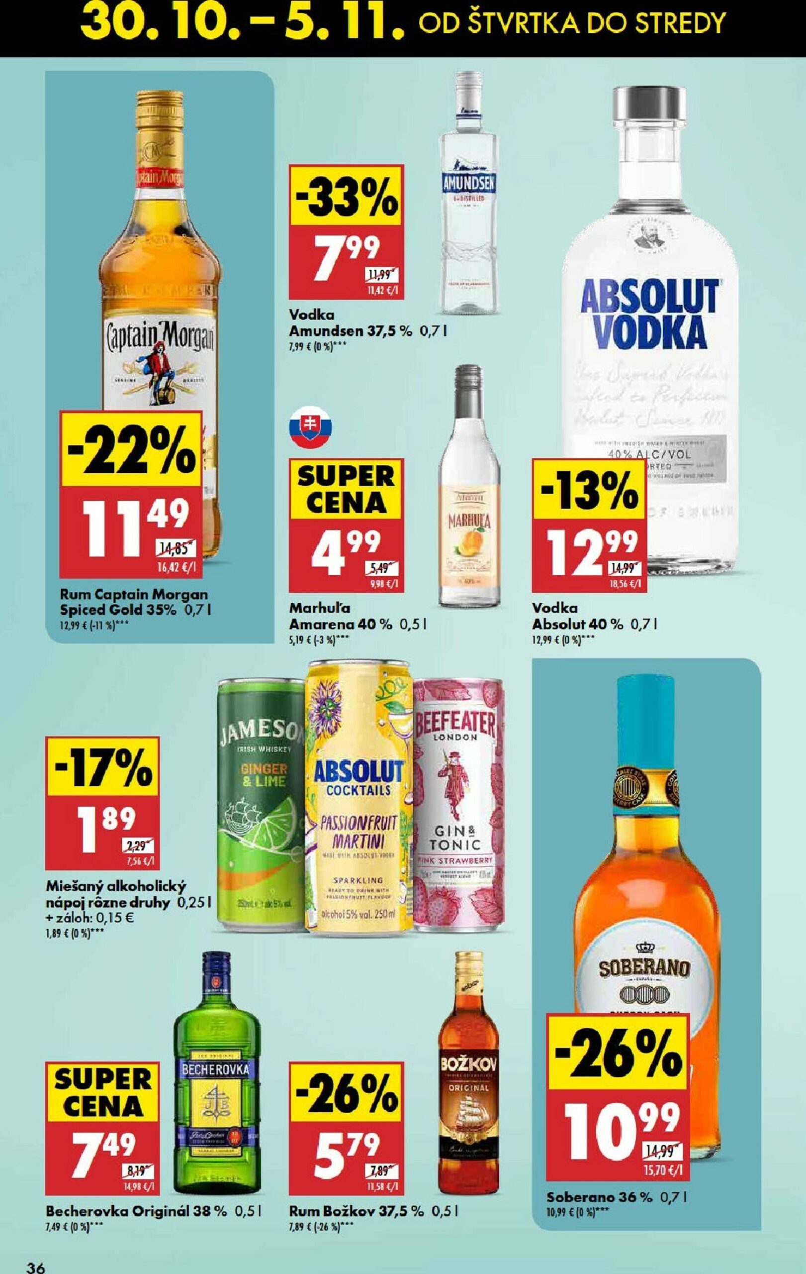 Page 36 of Aktuálny biedronka leták platný od štvrtka 30.10 do 05.11