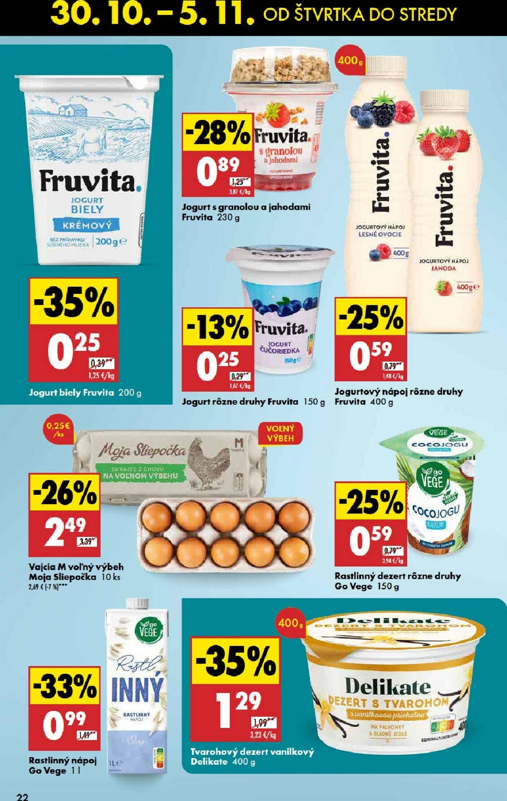 Page 22 of Aktuálny biedronka leták platný od štvrtka 30.10 do 05.11