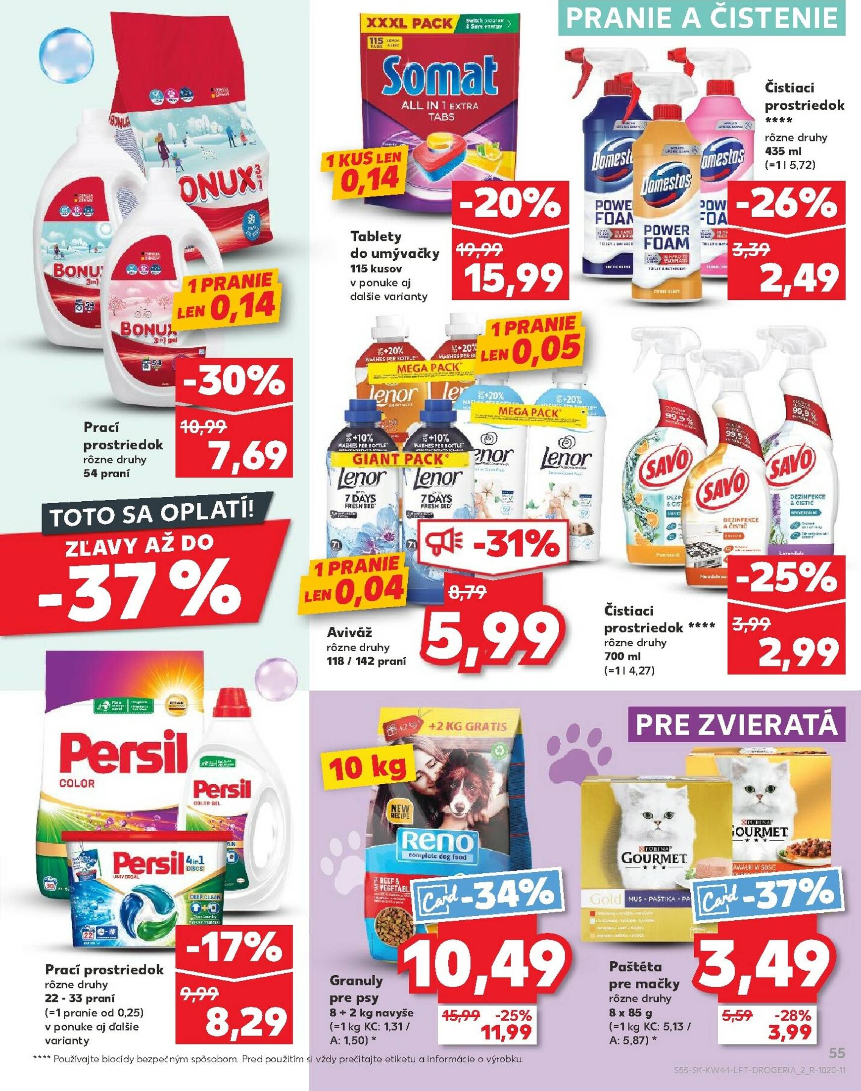 Page 55 of Aktuálny kaufland leták platný od štvrtka 30.10 do 05.11