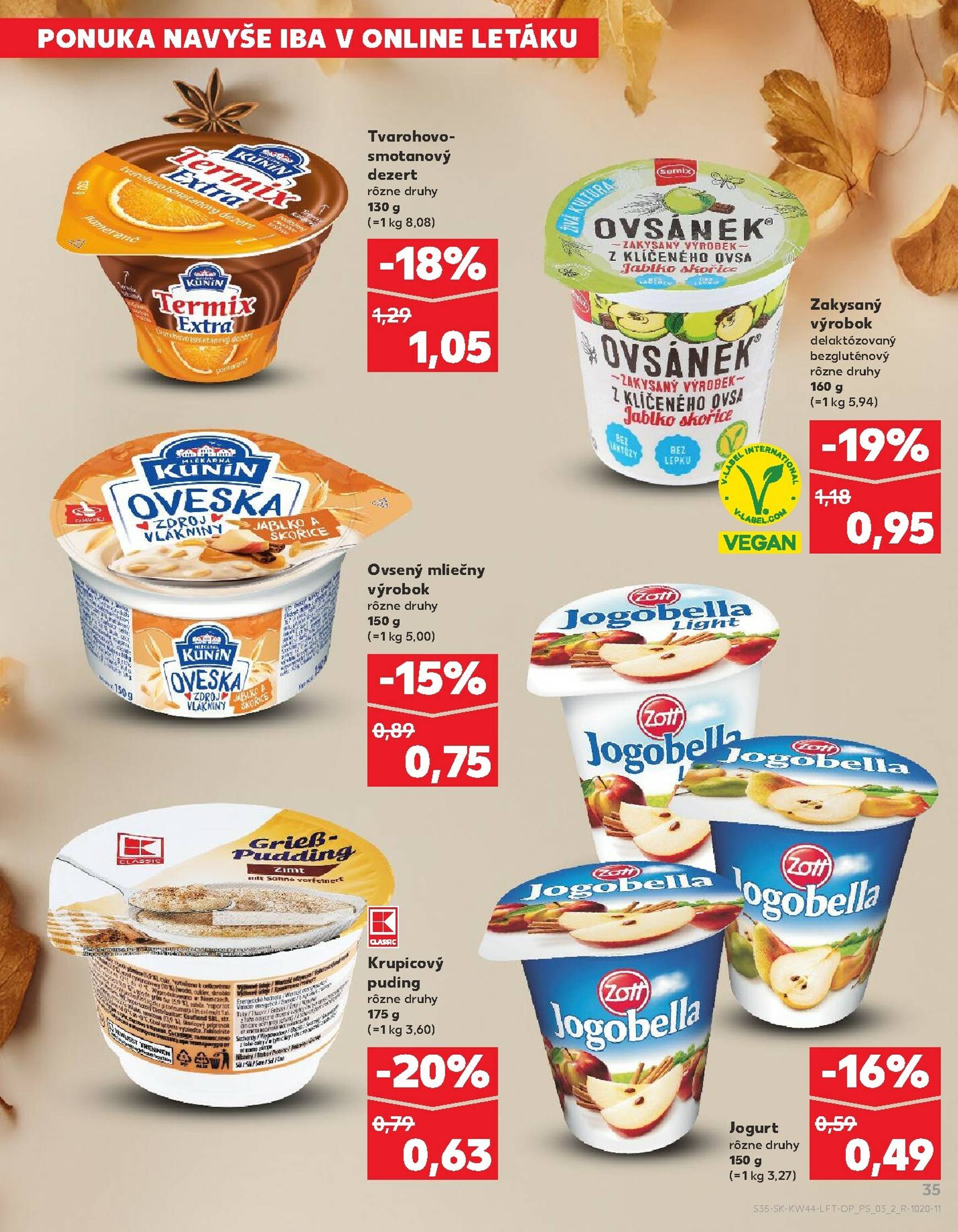 Page 35 of Aktuálny kaufland leták platný od štvrtka 30.10 do 05.11