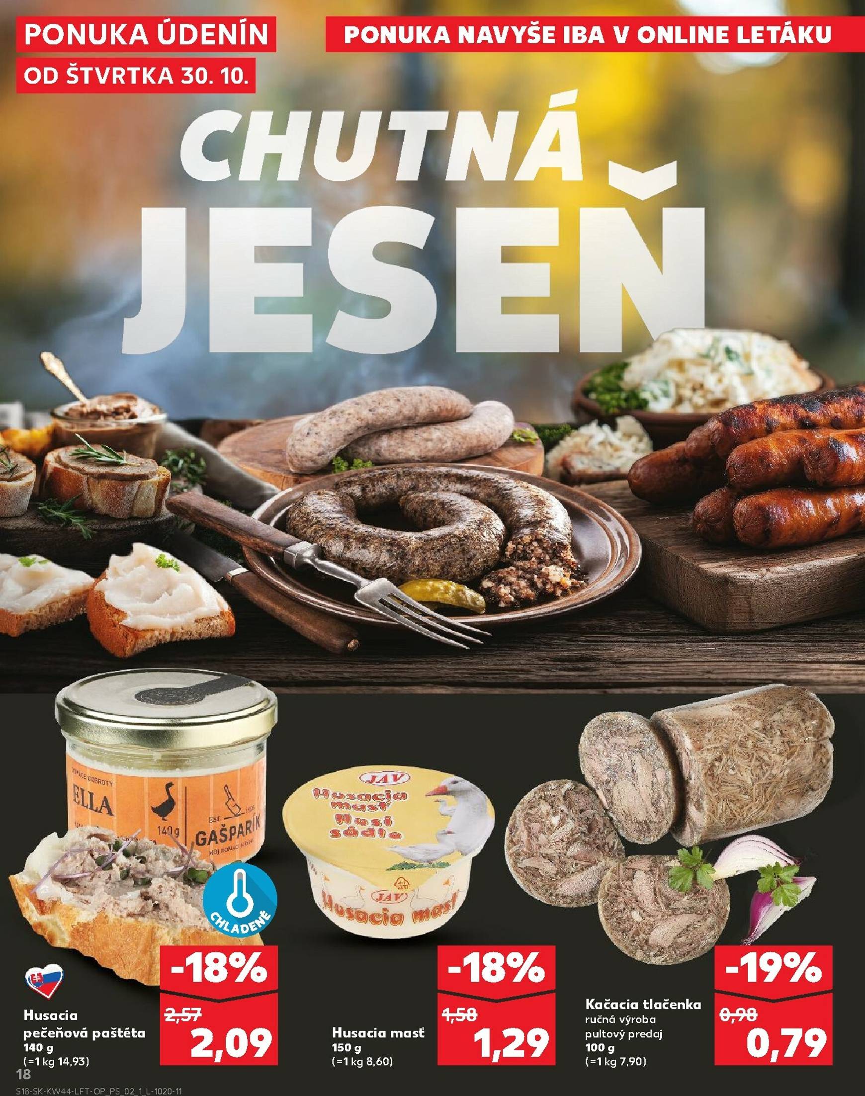 Page 18 of Aktuálny kaufland leták platný od štvrtka 30.10 do 05.11