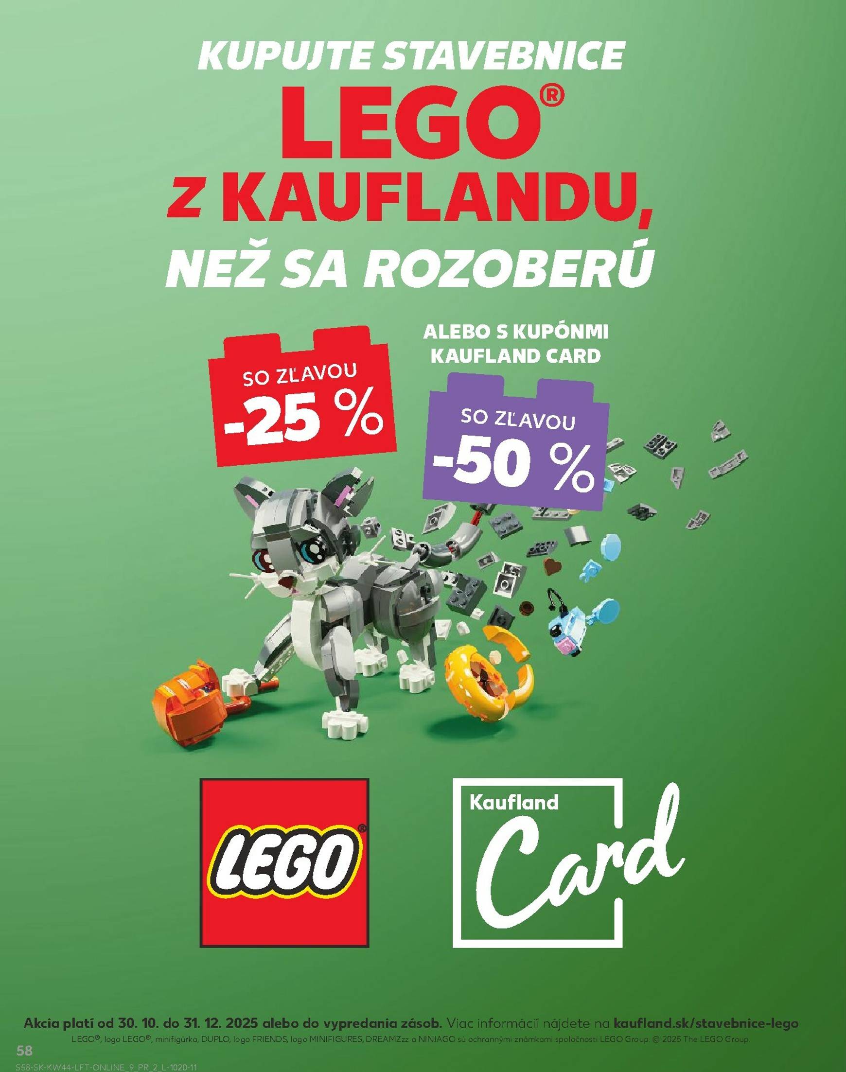 Page 58 of Aktuálny kaufland leták platný od štvrtka 30.10 do 05.11