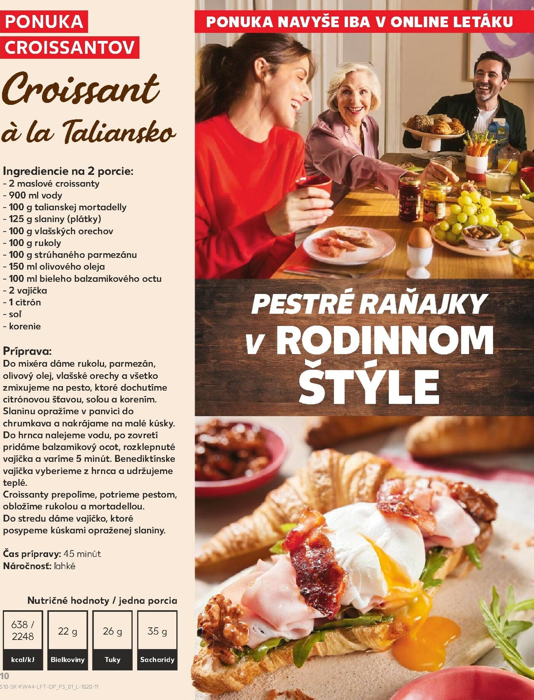 Page 10 of Aktuálny kaufland leták platný od štvrtka 30.10 do 05.11