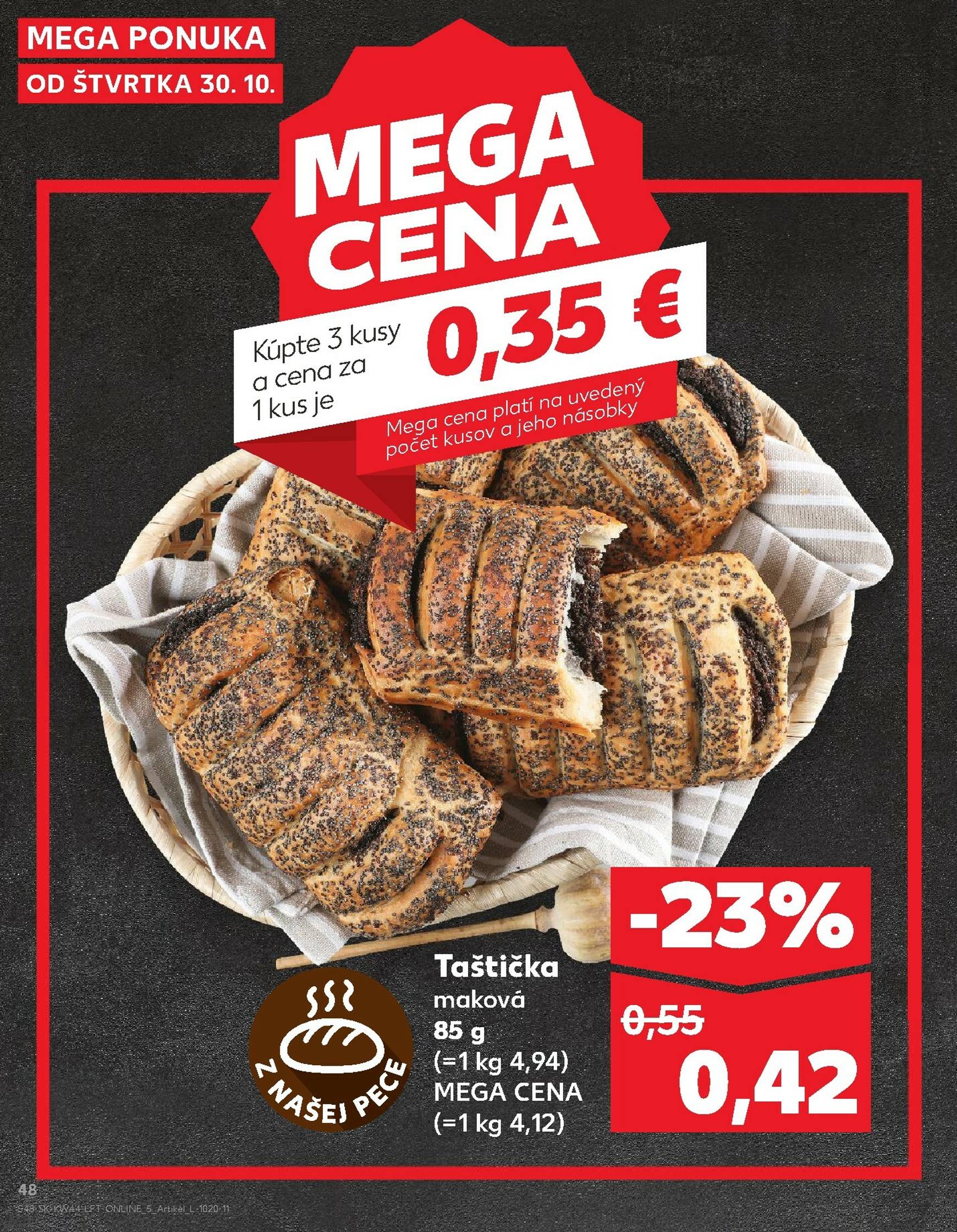 Page 48 of Aktuálny kaufland leták platný od štvrtka 30.10 do 05.11