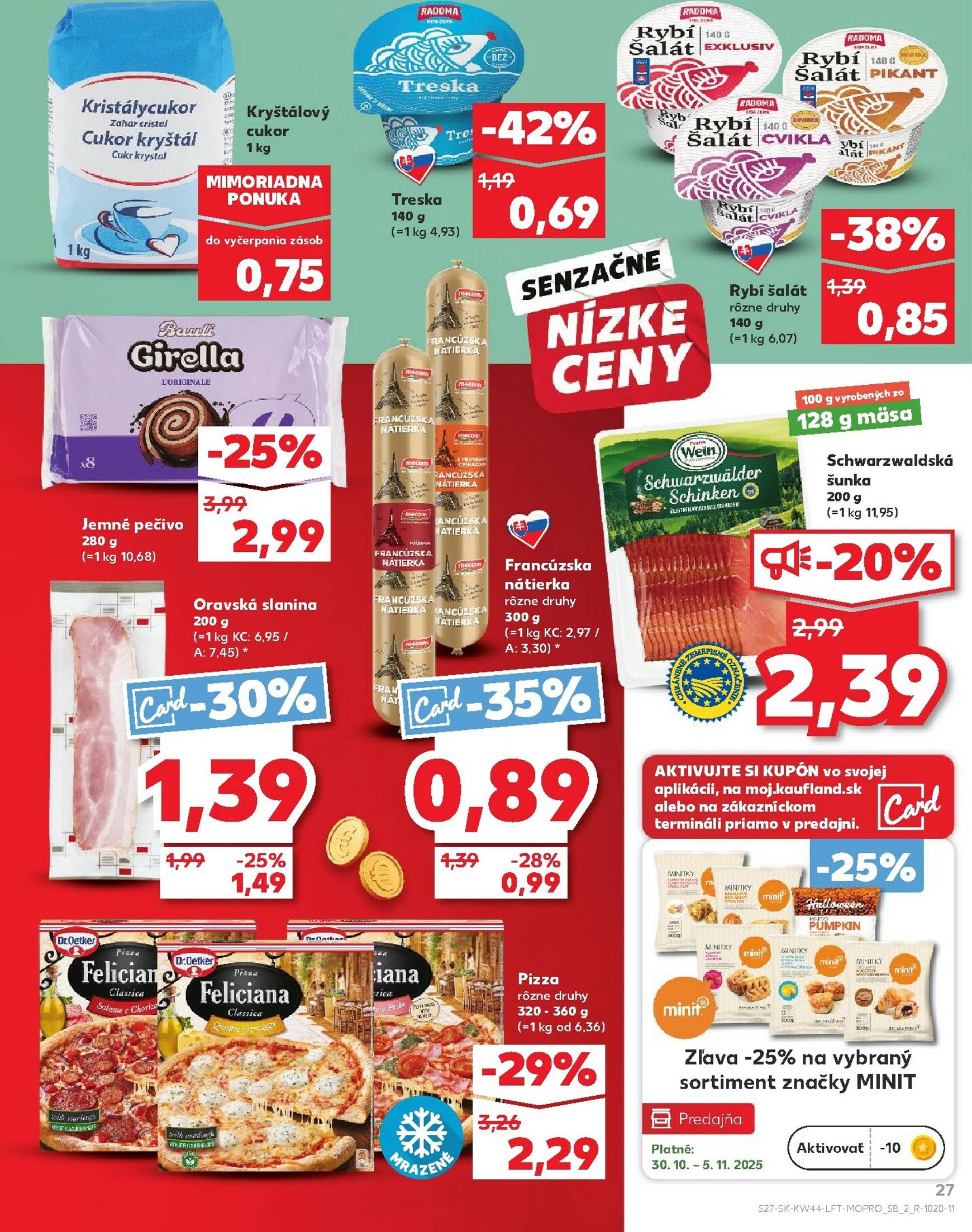Page 27 of Aktuálny kaufland leták platný od štvrtka 30.10 do 05.11