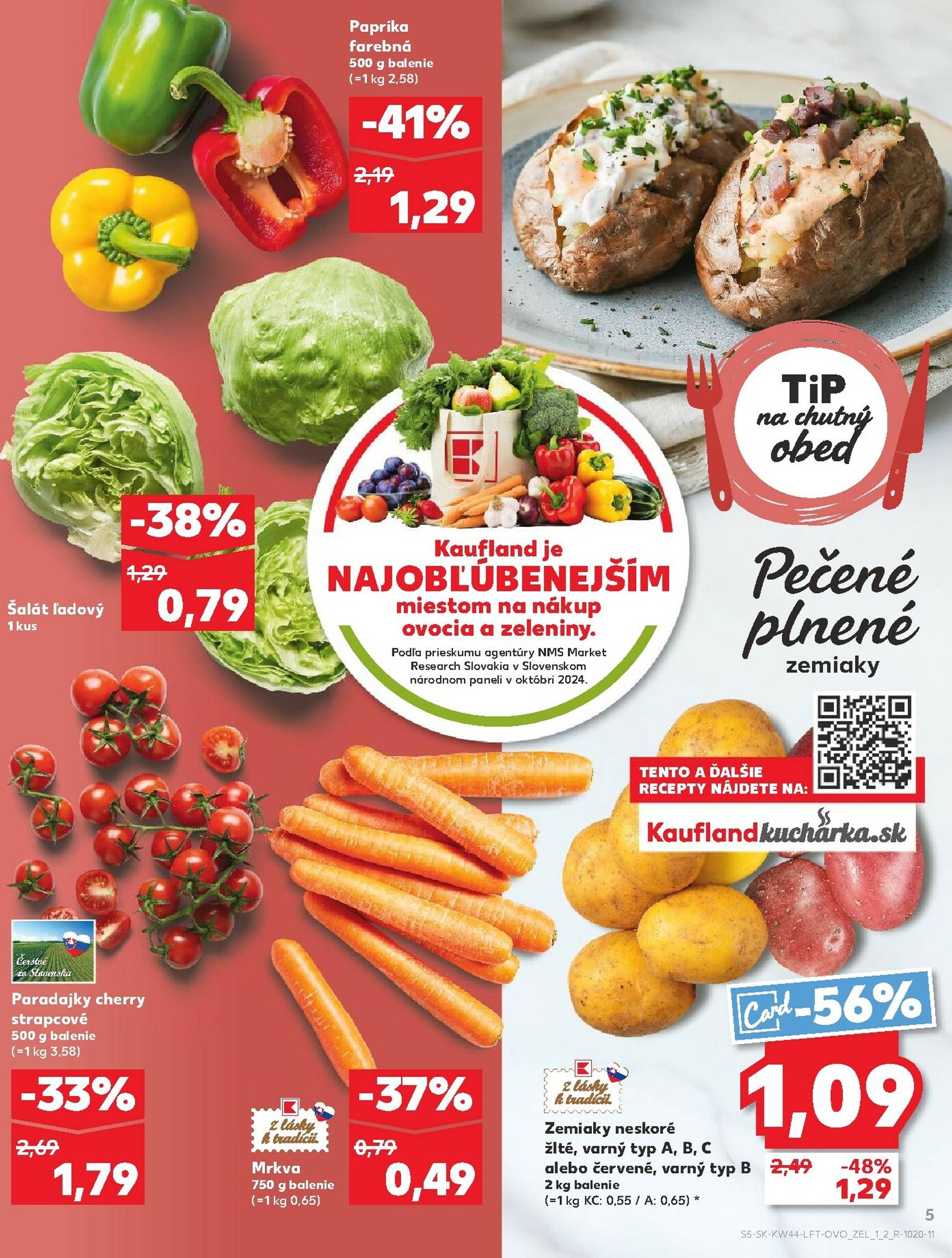Page 5 of Aktuálny kaufland leták platný od štvrtka 30.10 do 05.11