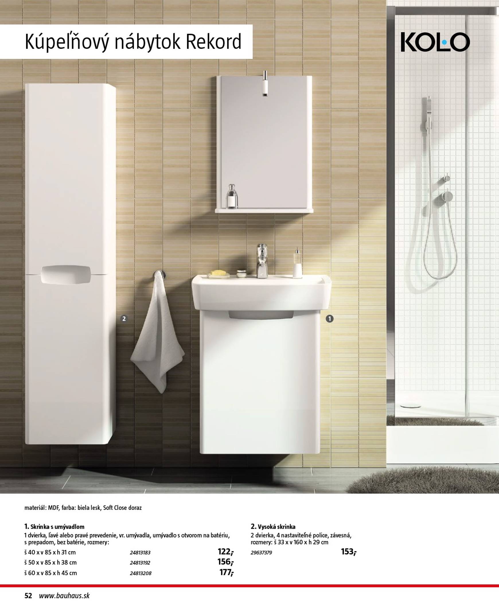 Page 52 of Aktuálny bauhaus leták platný od piatka 30.10 do 30.03