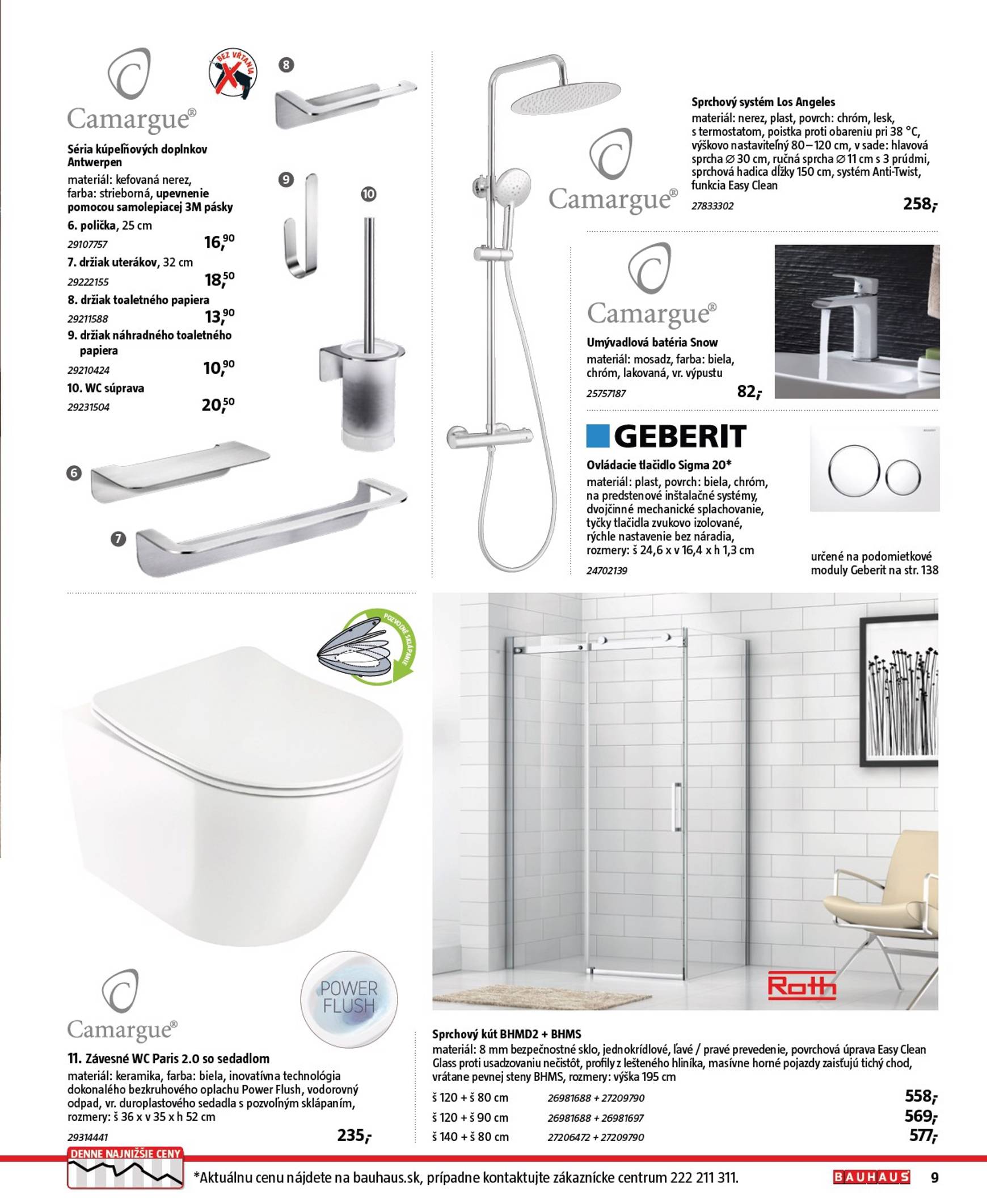 Page 9 of Aktuálny bauhaus leták platný od piatka 30.10 do 30.03
