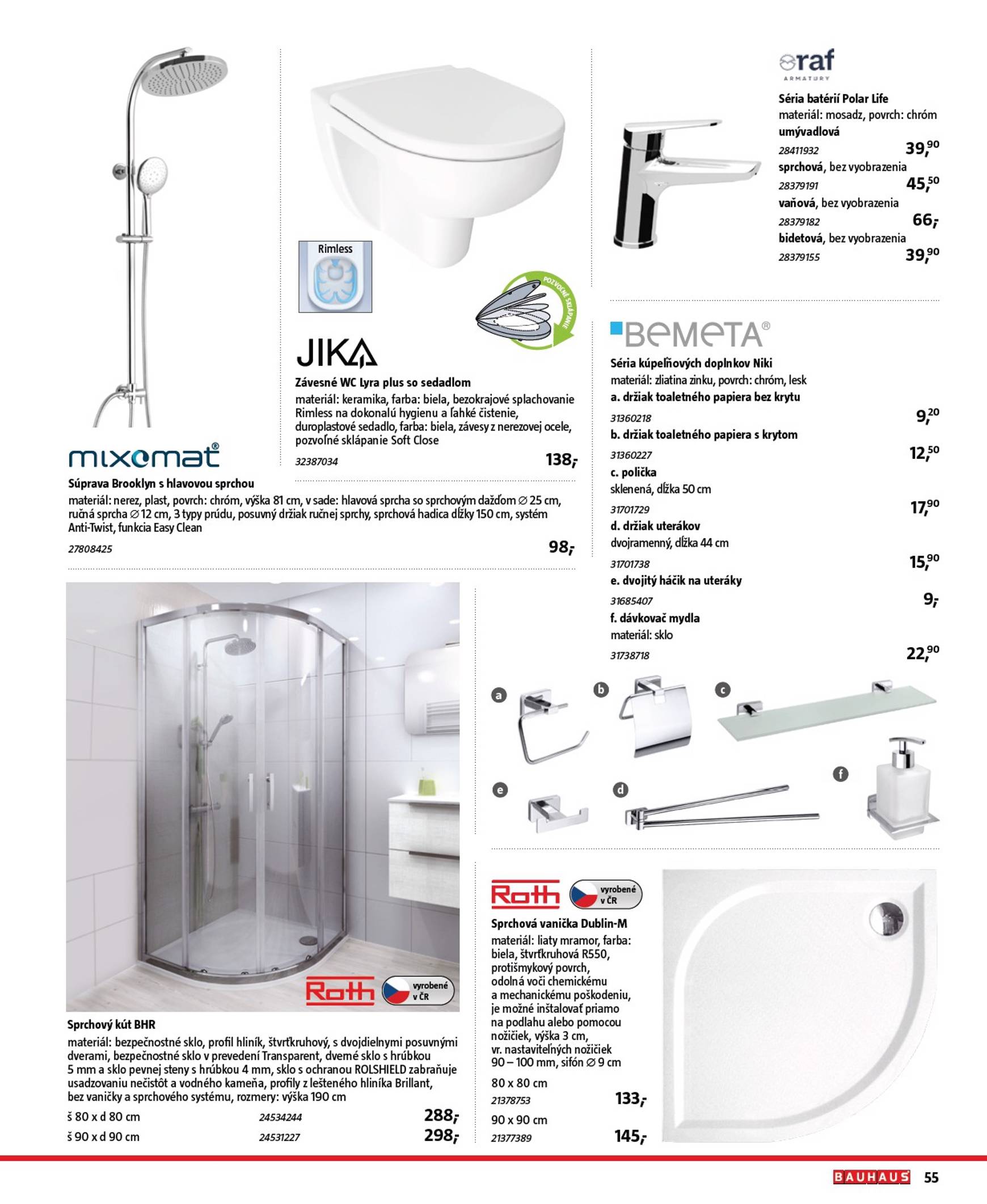 Page 55 of Aktuálny bauhaus leták platný od piatka 30.10 do 30.03
