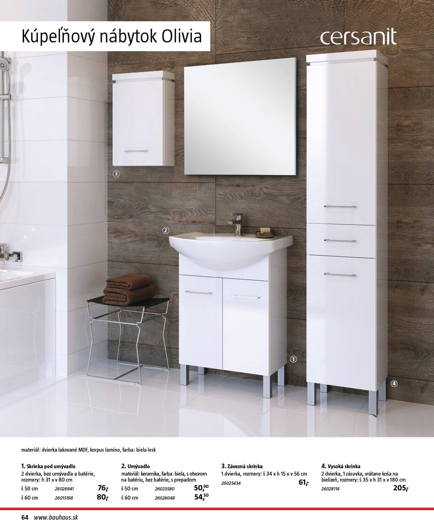 Page 64 of Aktuálny bauhaus leták platný od piatka 30.10 do 30.03