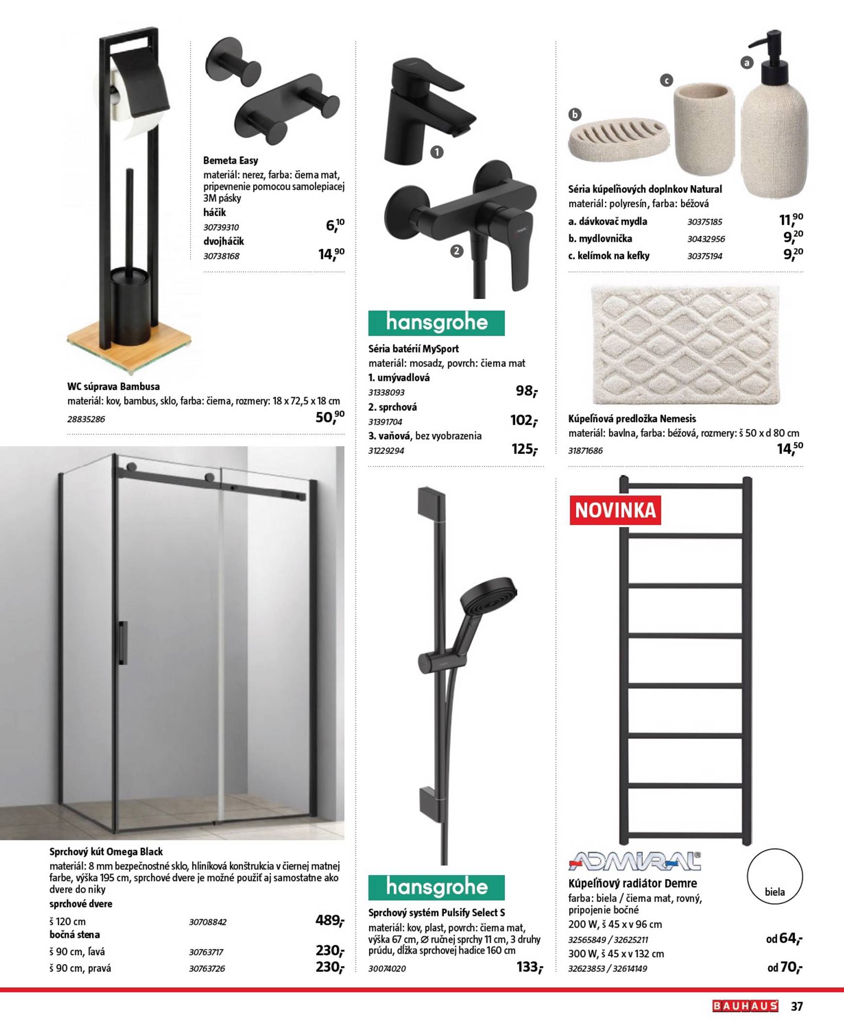 Page 37 of Aktuálny bauhaus leták platný od piatka 30.10 do 30.03