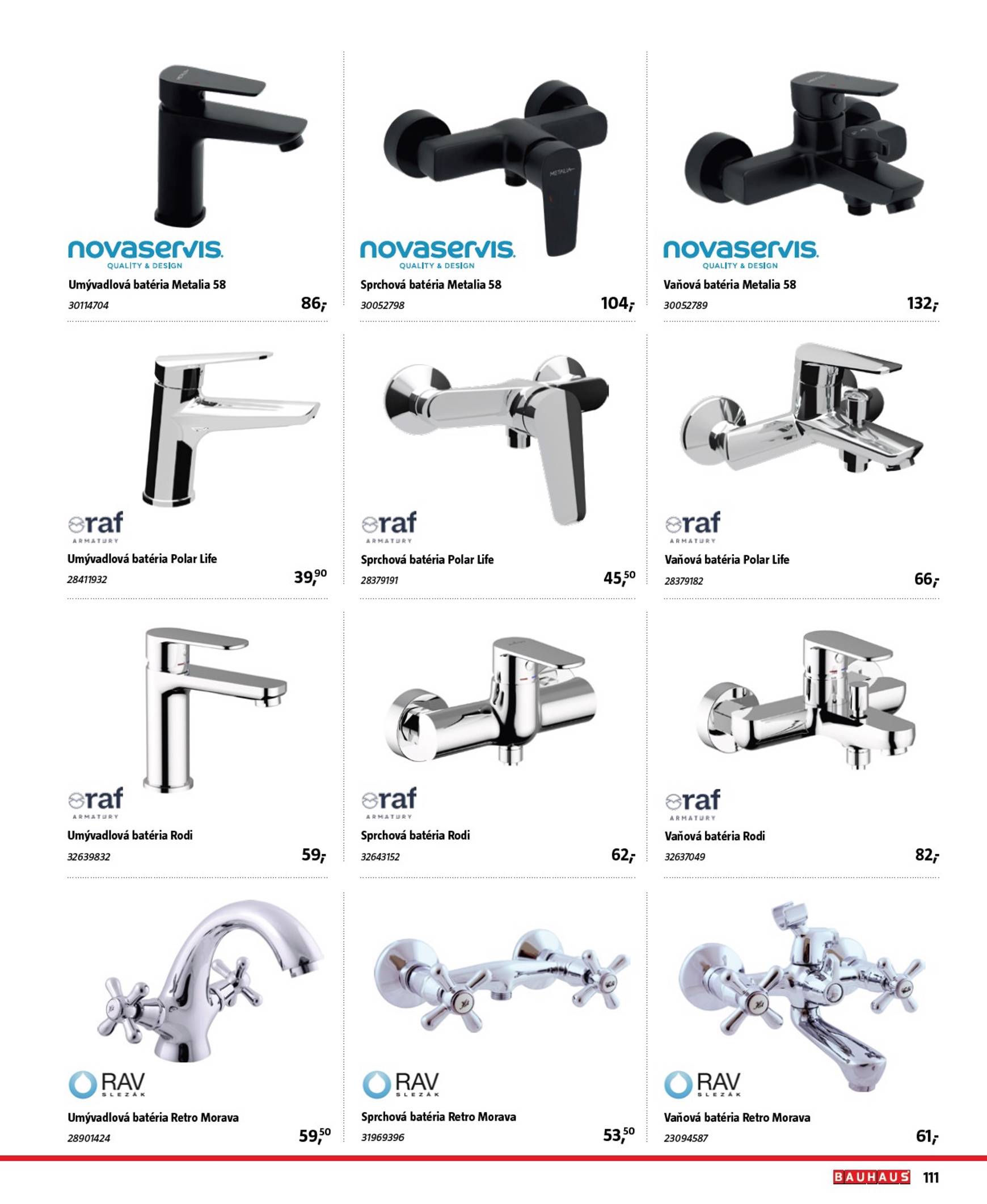 Page 111 of Aktuálny bauhaus leták platný od piatka 30.10 do 30.03