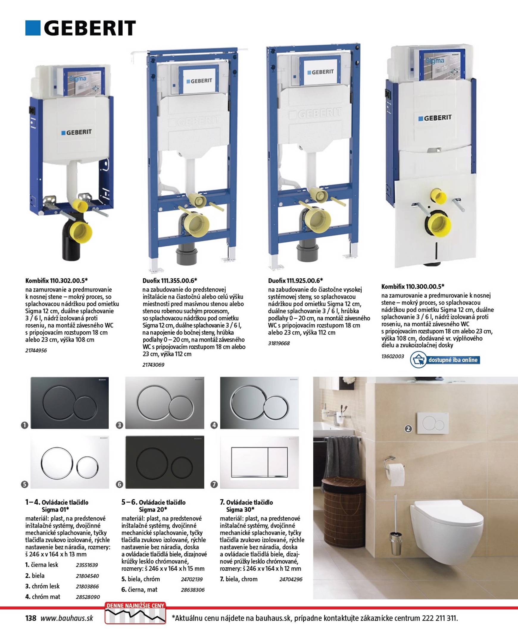 Page 138 of Aktuálny bauhaus leták platný od piatka 30.10 do 30.03