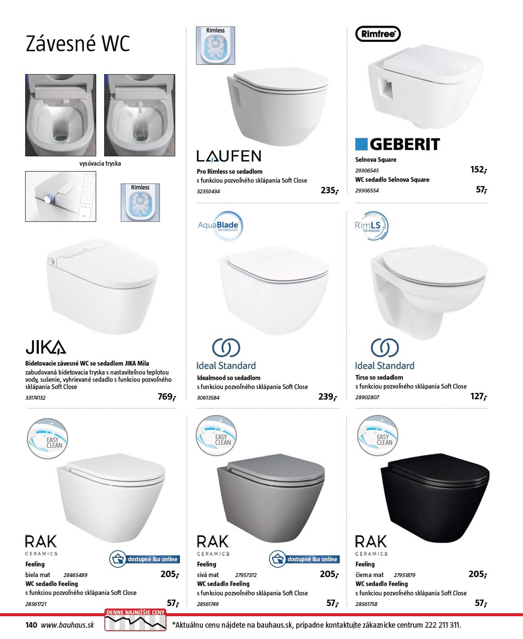 Page 140 of Aktuálny bauhaus leták platný od piatka 30.10 do 30.03