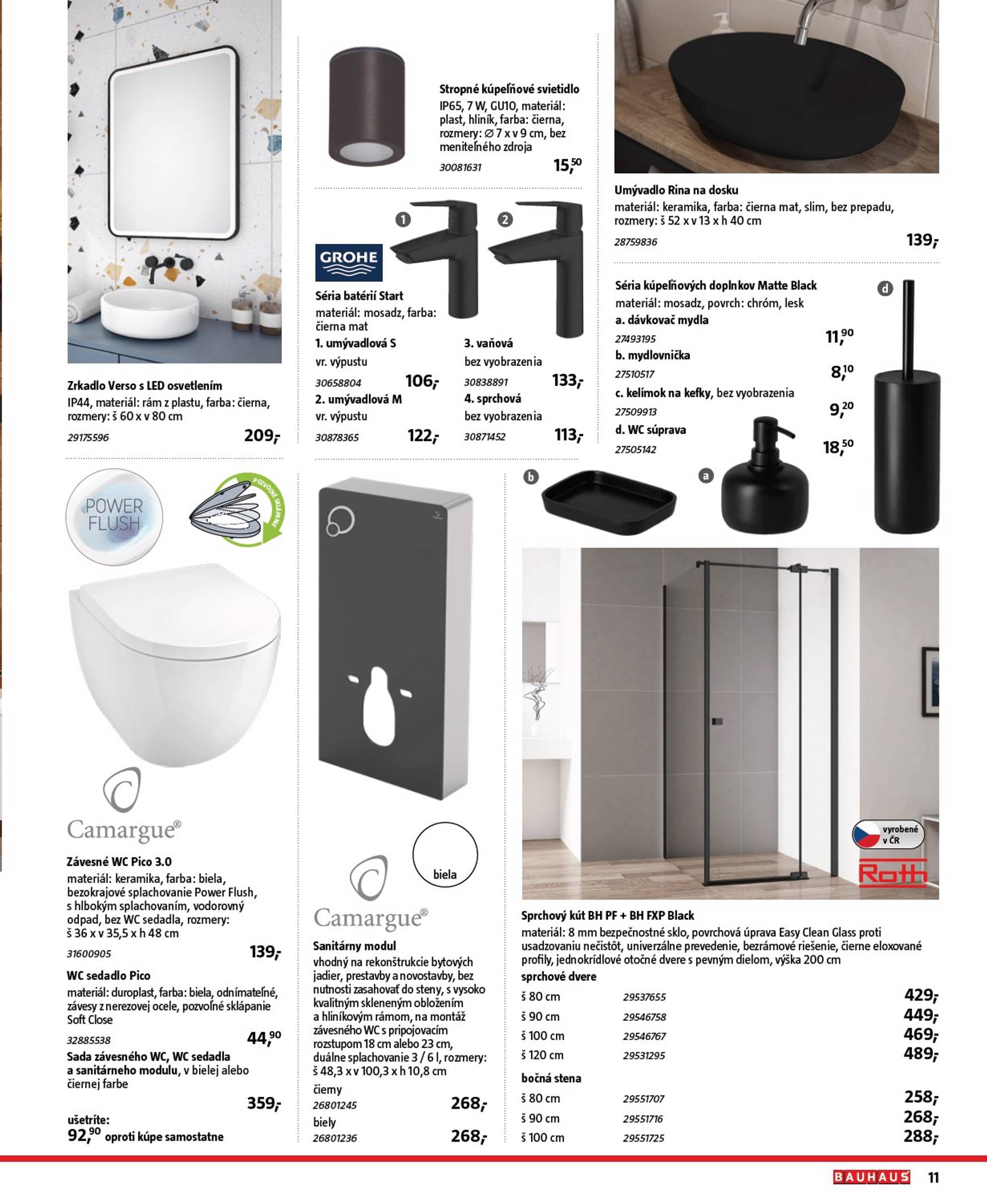 Page 11 of Aktuálny bauhaus leták platný od piatka 30.10 do 30.03