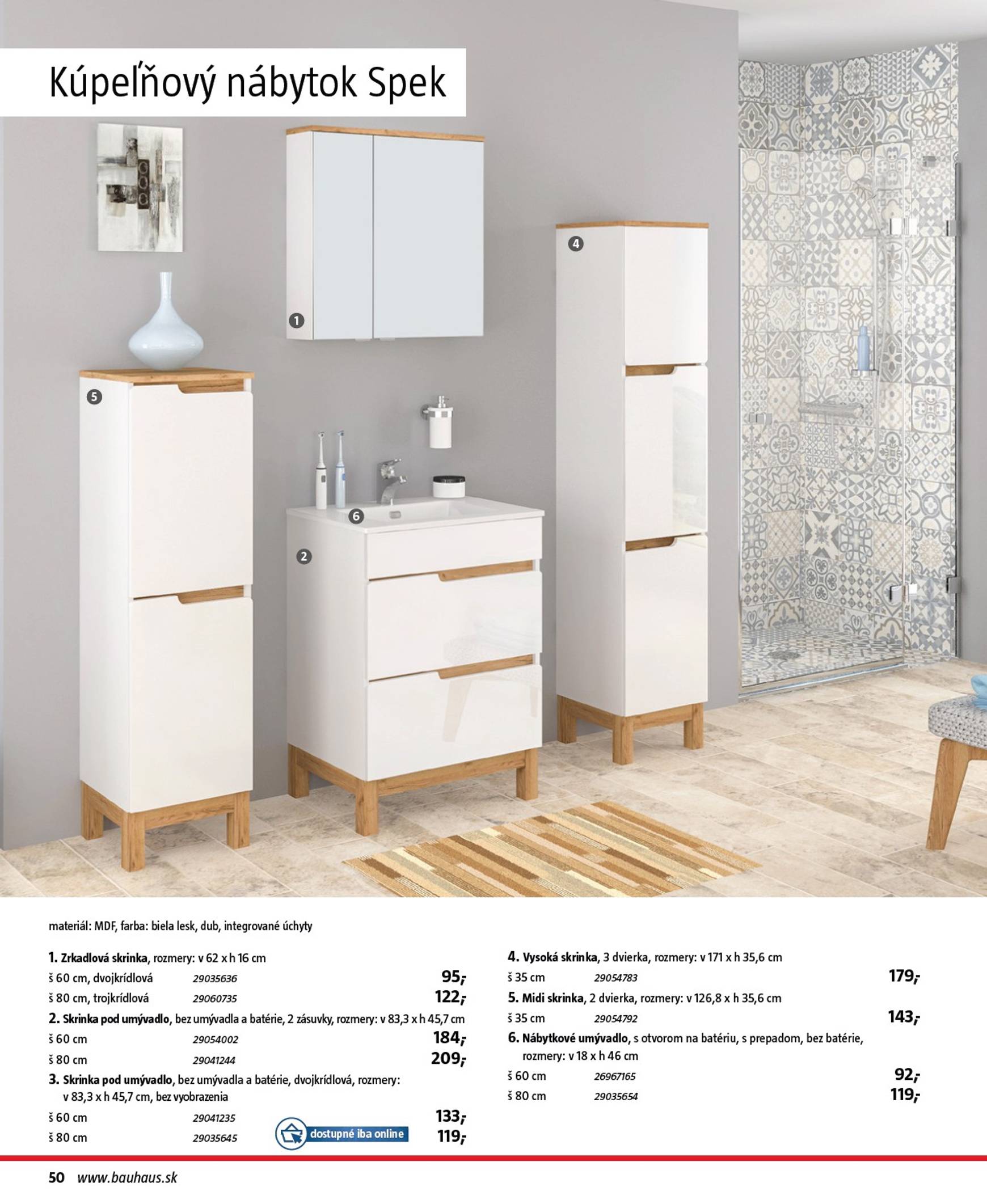 Page 50 of Aktuálny bauhaus leták platný od piatka 30.10 do 30.03