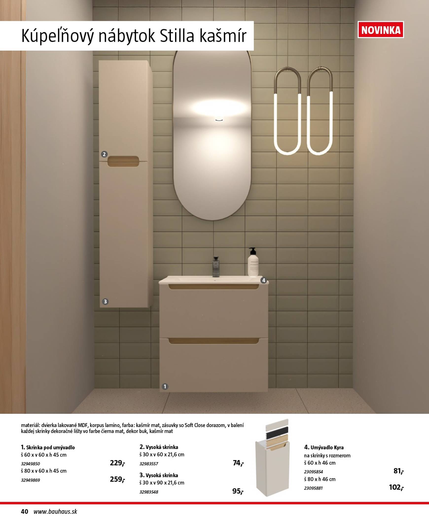 Page 40 of Aktuálny bauhaus leták platný od piatka 30.10 do 30.03