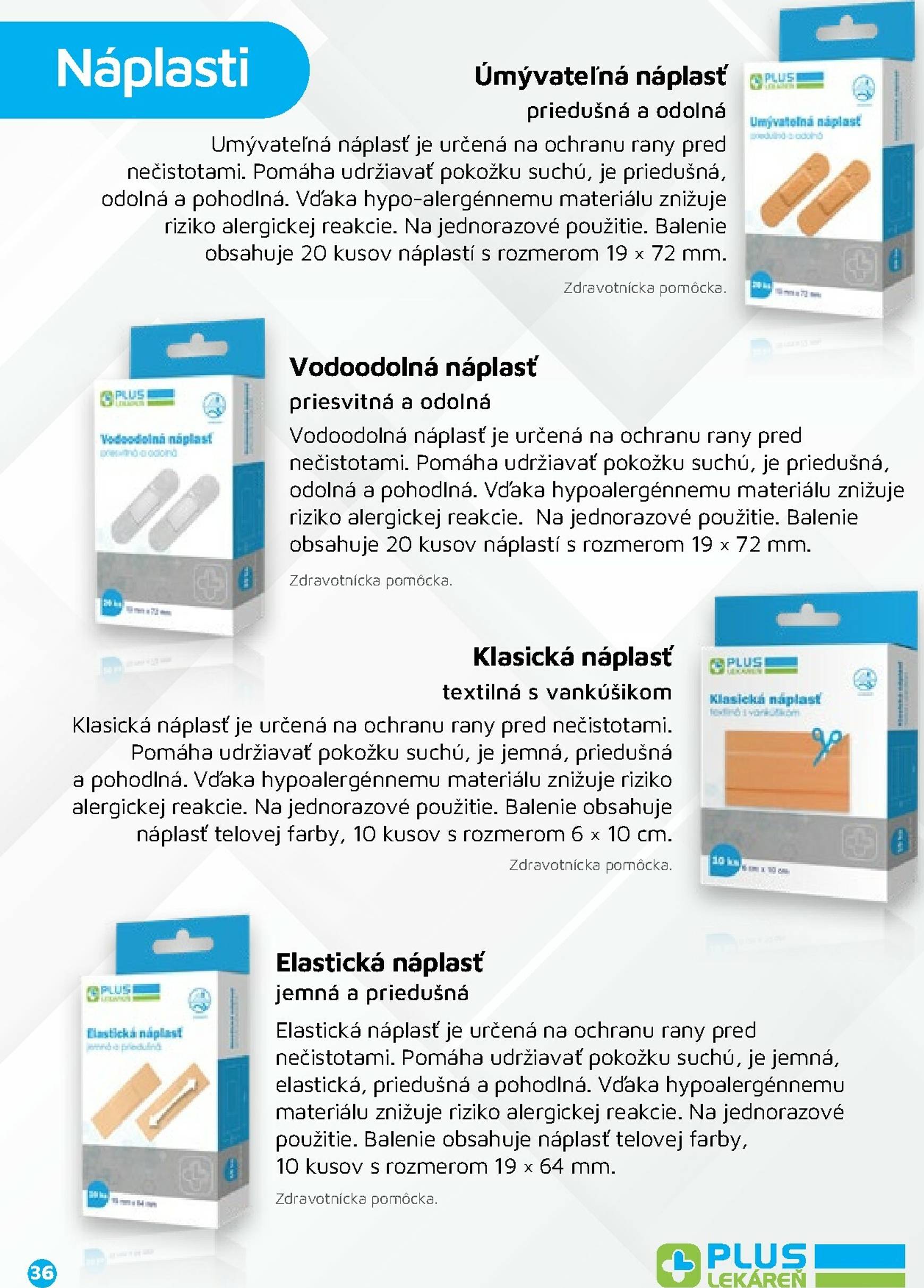 Page 36 of Aktuálny plus-lekaren leták platný od utorka 25.02 do 31.12