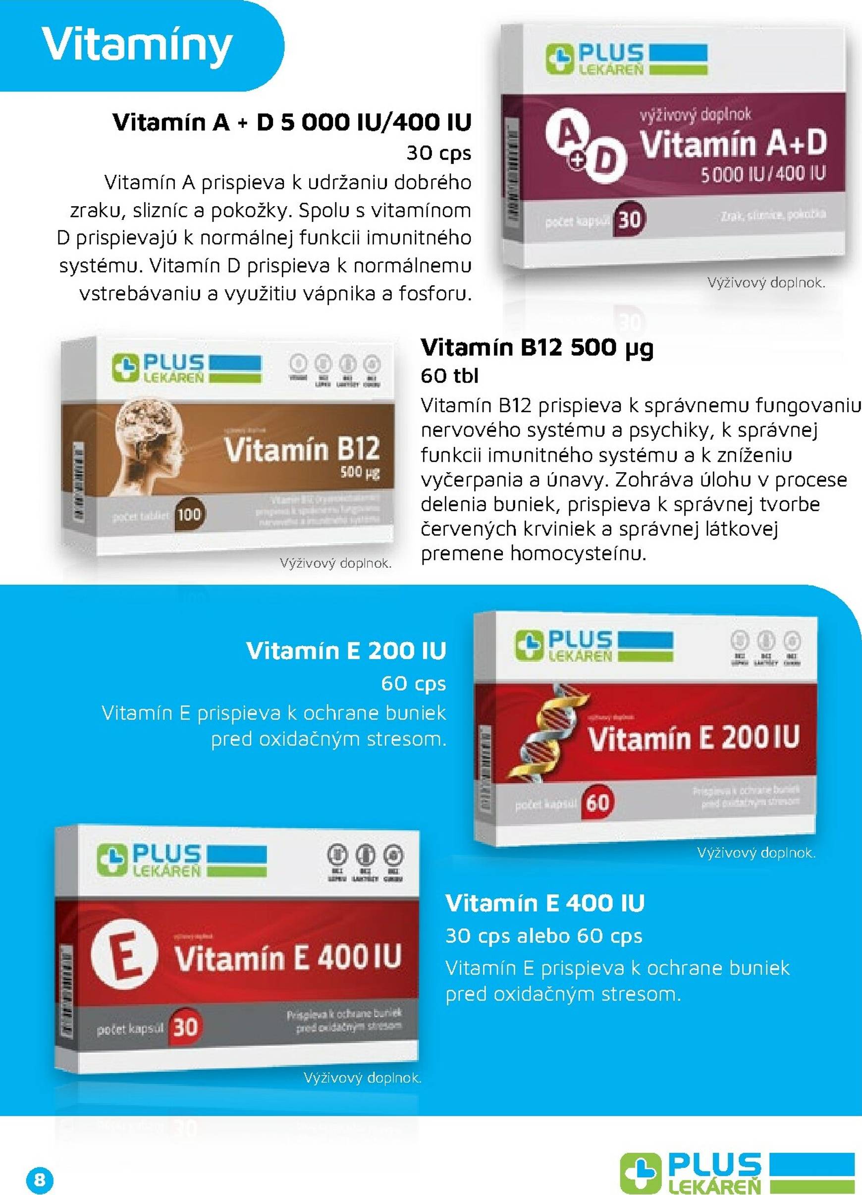 Page 8 of Aktuálny plus-lekaren leták platný od utorka 25.02 do 31.12