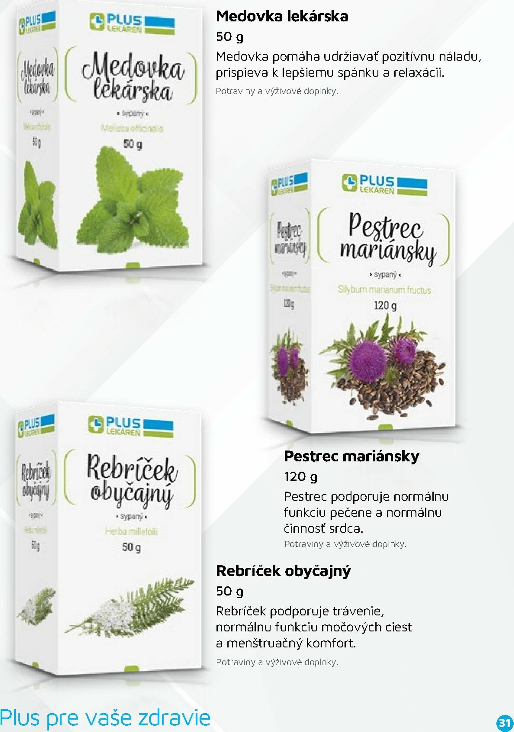 Page 31 of Aktuálny plus-lekaren leták platný od utorka 25.02 do 31.12