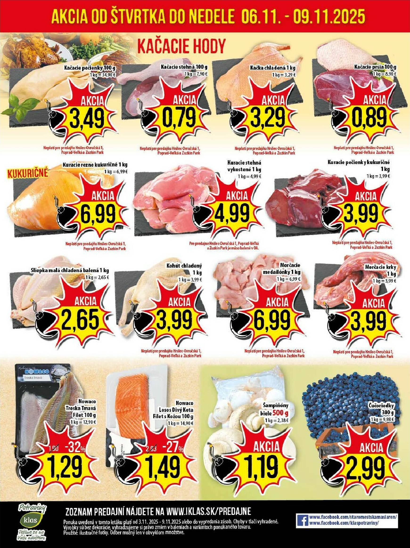 Page 25 of Aktuálny klas leták platný od pondelka 03.11 do 09.11