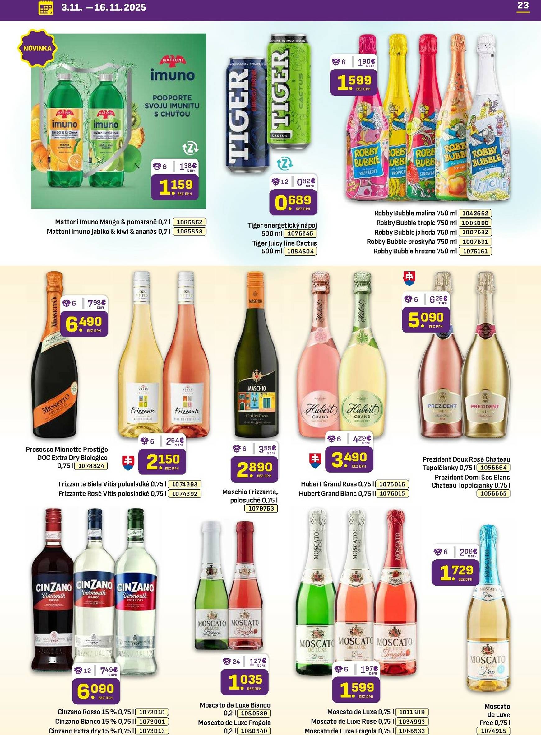 Page 23 of Aktuálny libex leták platný od pondelka 03.11 do 16.11