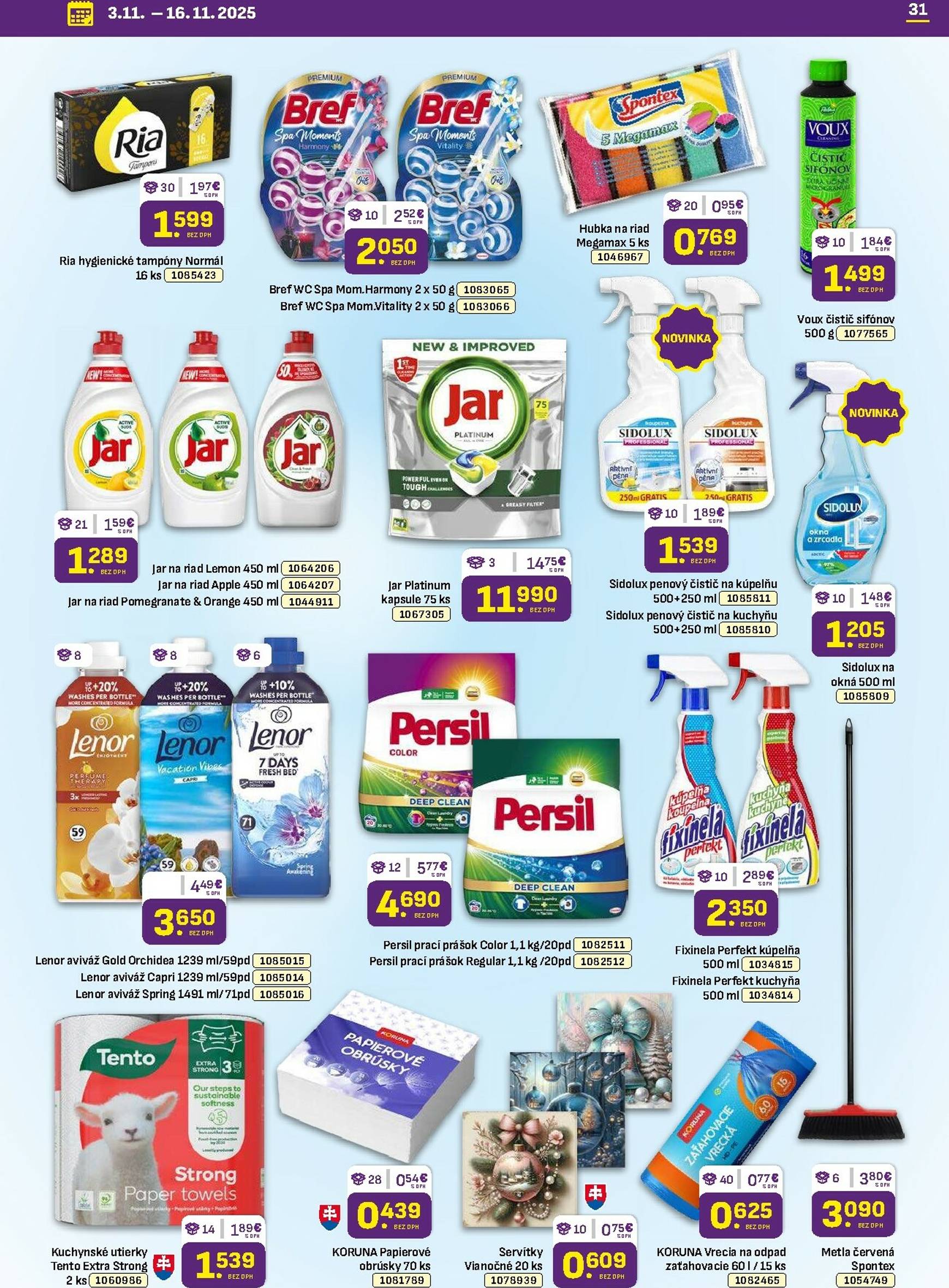 Page 31 of Aktuálny libex leták platný od pondelka 03.11 do 16.11