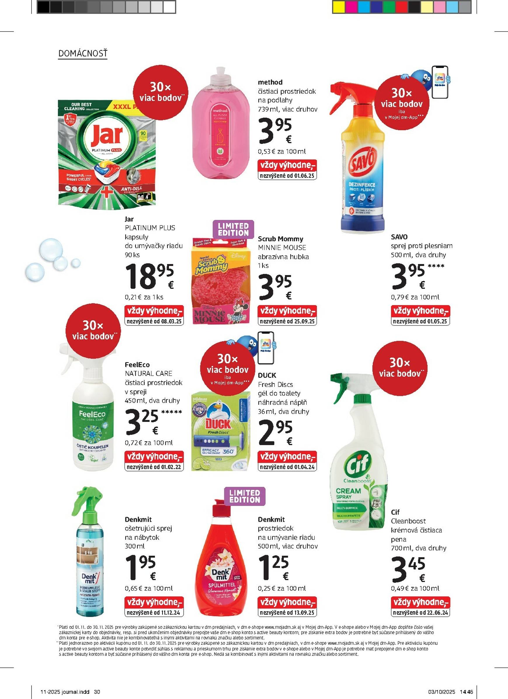Page 30 of Aktuálny dm-drogerie leták platný od soboty 01.11 do 30.11