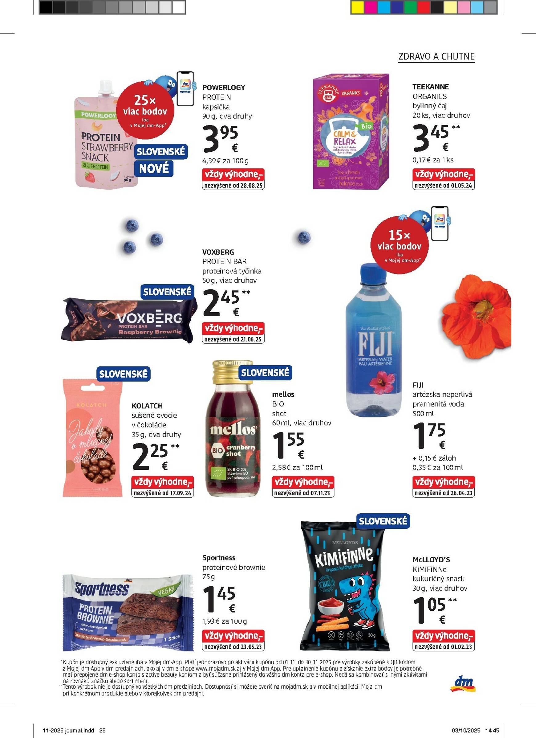 Page 25 of Aktuálny dm-drogerie leták platný od soboty 01.11 do 30.11