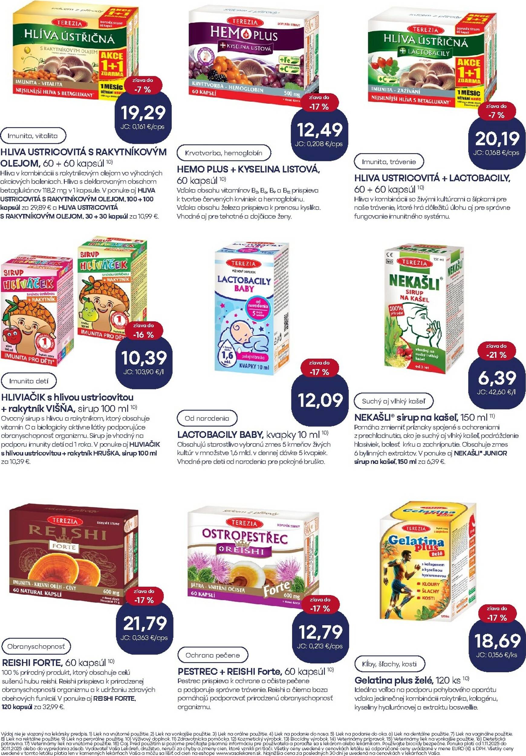 Page 13 of Aktuálny vasa-lekaren leták platný od soboty 01.11 do 30.11