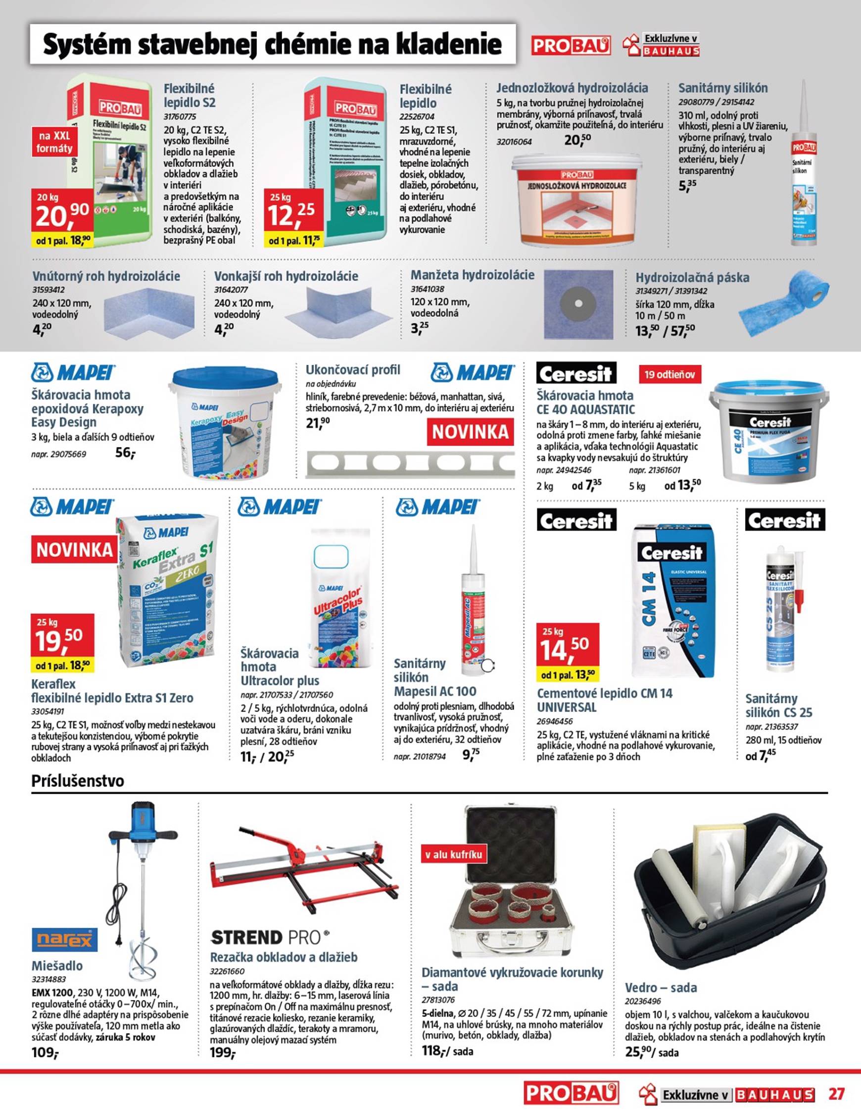 Page 27 of Aktuálny bauhaus leták platný od pondelka 06.10 do 02.11