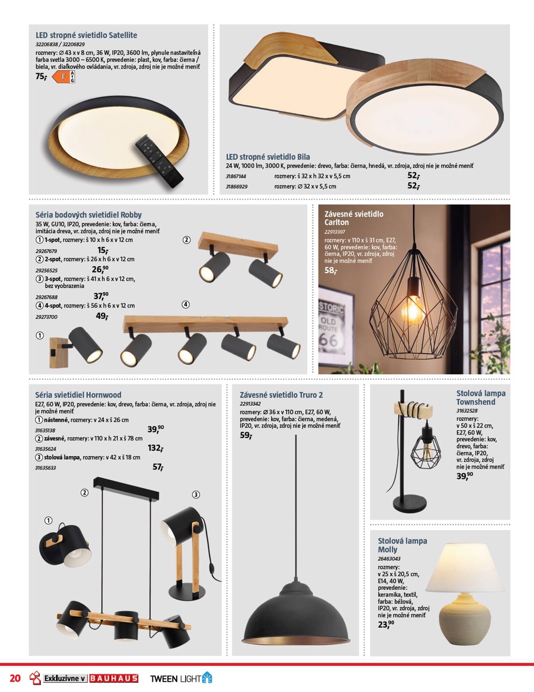 Page 20 of Aktuálny bauhaus leták platný od pondelka 06.10 do 02.11