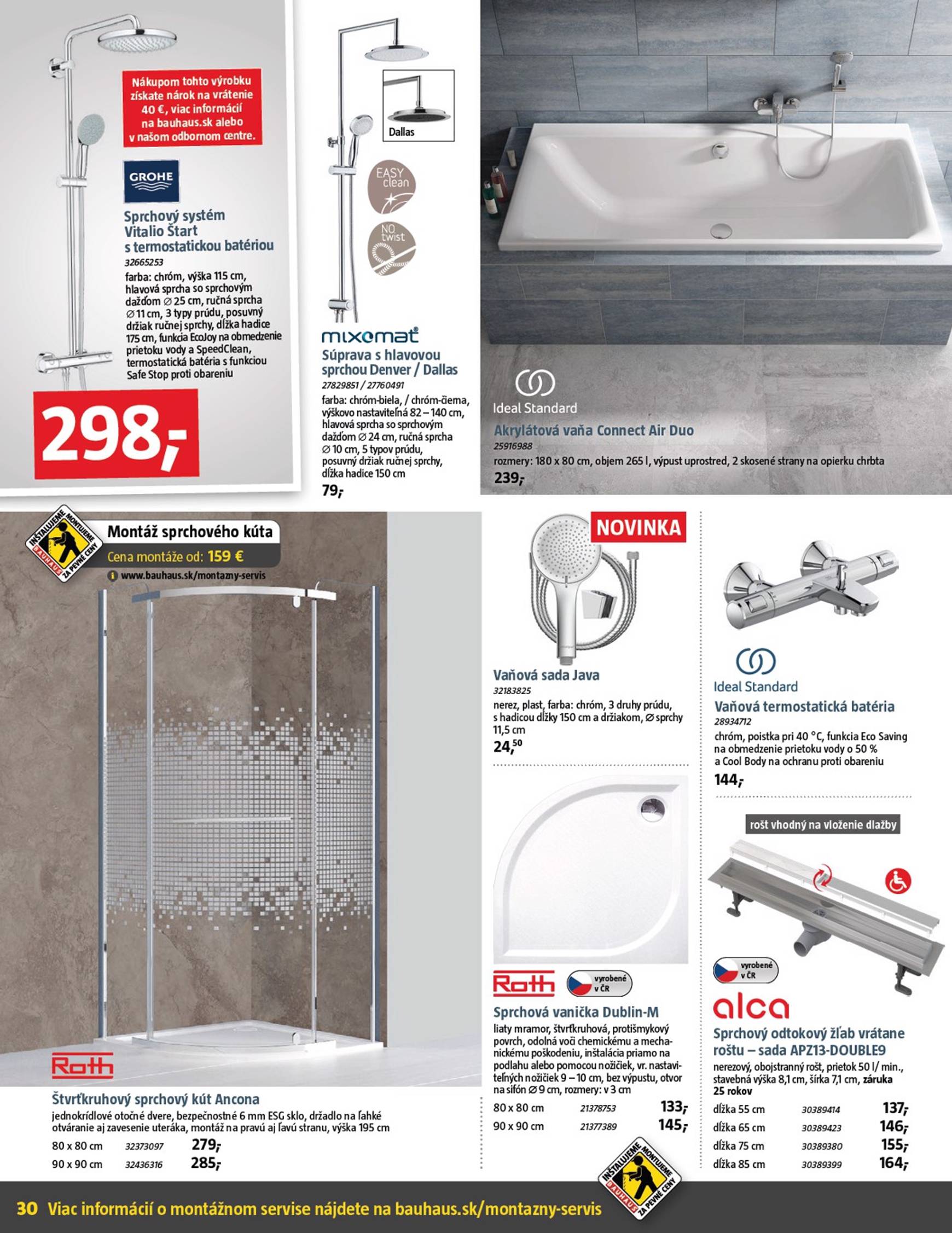 Page 30 of Aktuálny bauhaus leták platný od pondelka 06.10 do 02.11