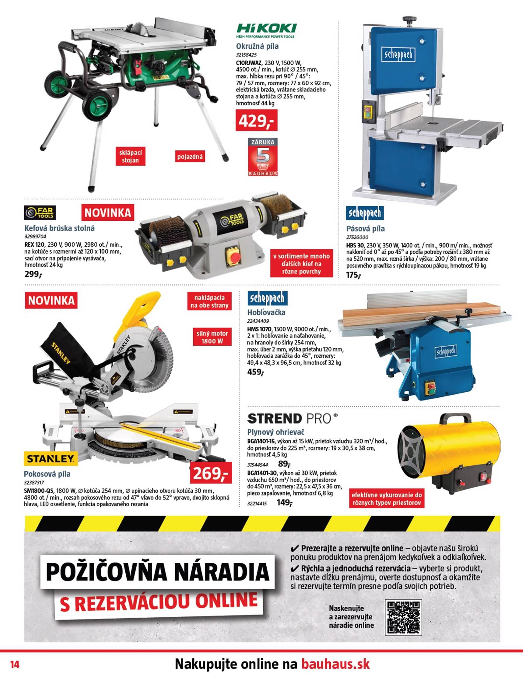 Page 14 of Aktuálny bauhaus leták platný od pondelka 06.10 do 02.11