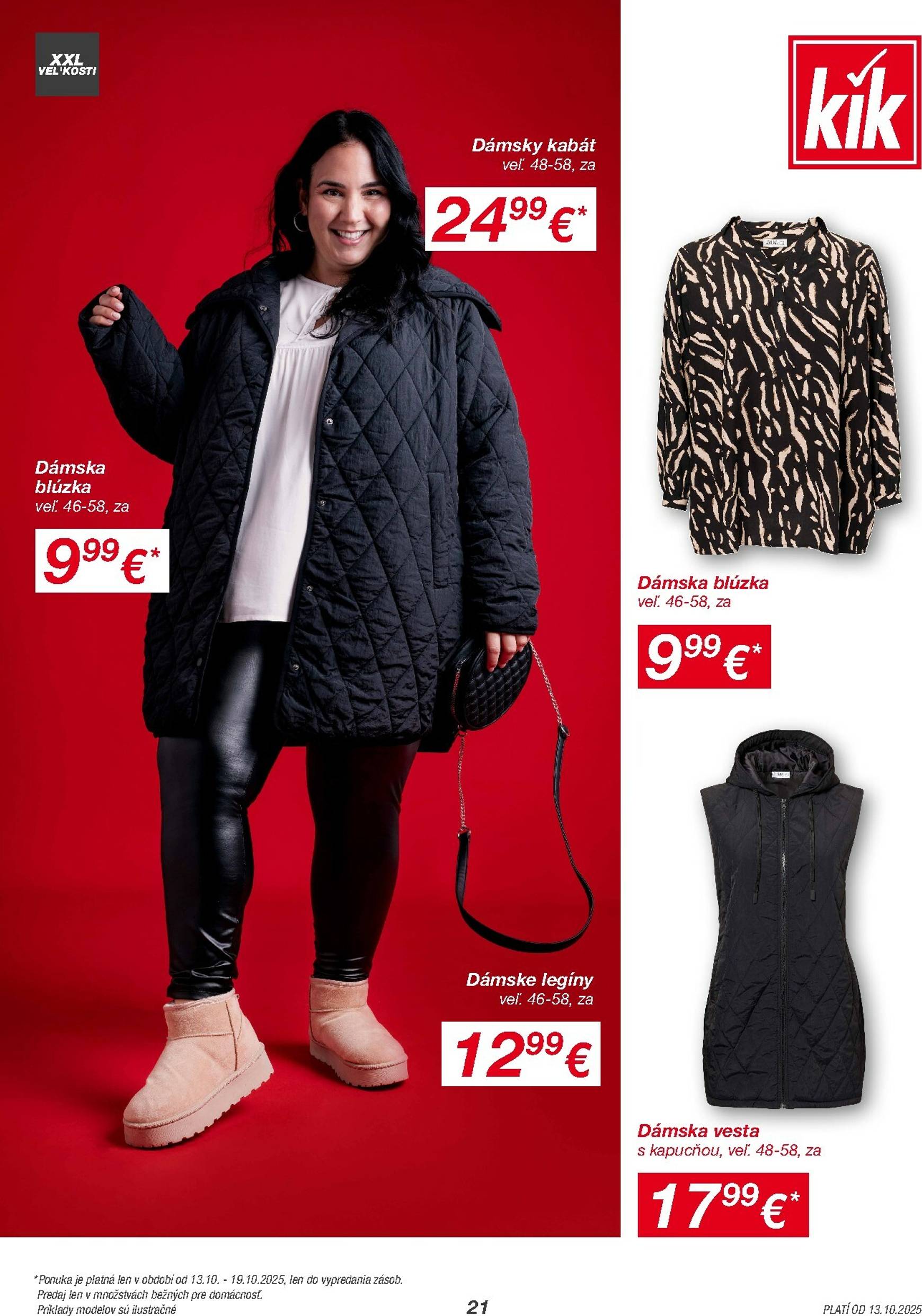 Page 21 of Aktuálny kik leták platný od pondelka 13.10 do 13.11