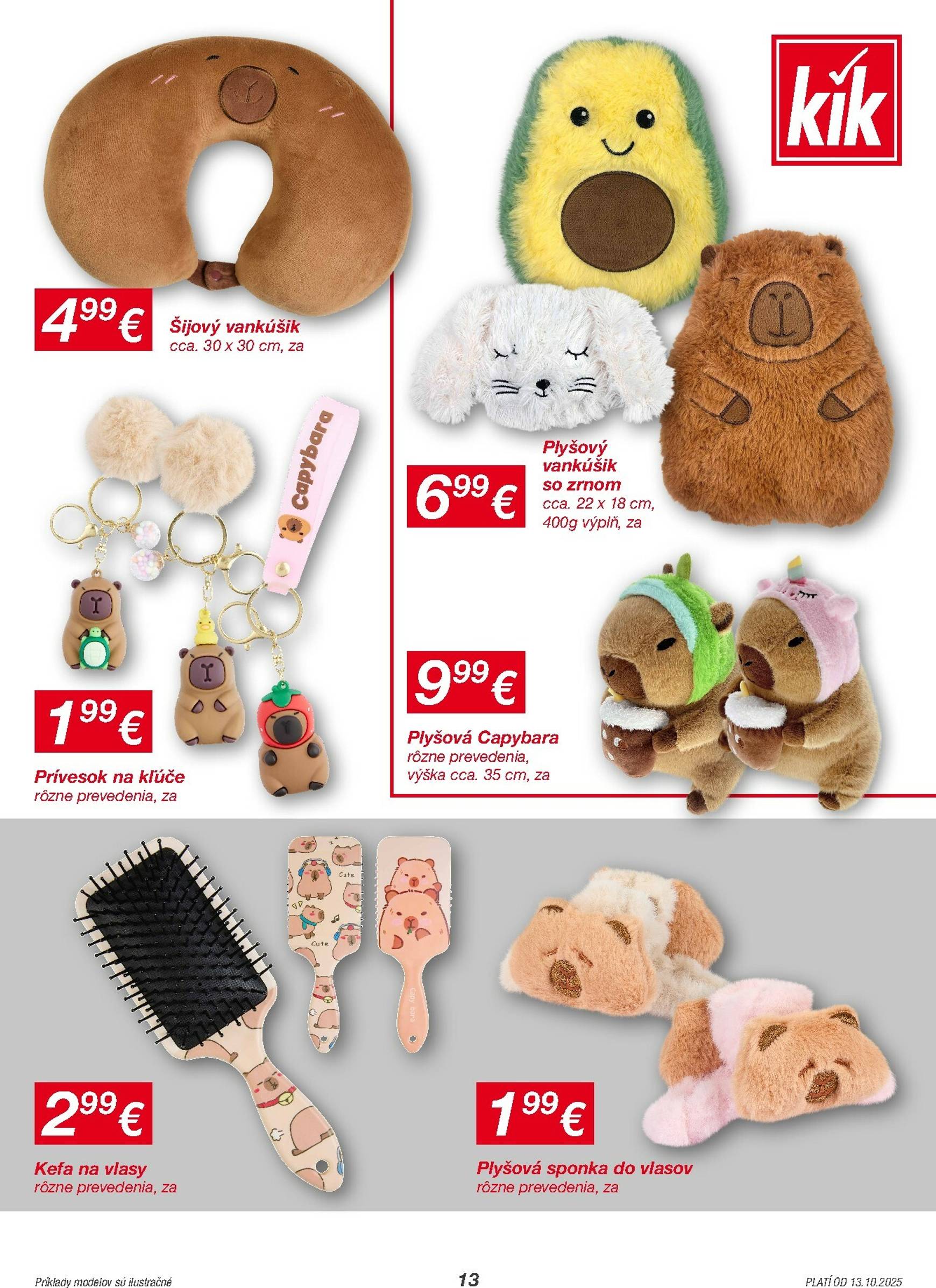 Page 13 of Aktuálny kik leták platný od pondelka 13.10 do 13.11