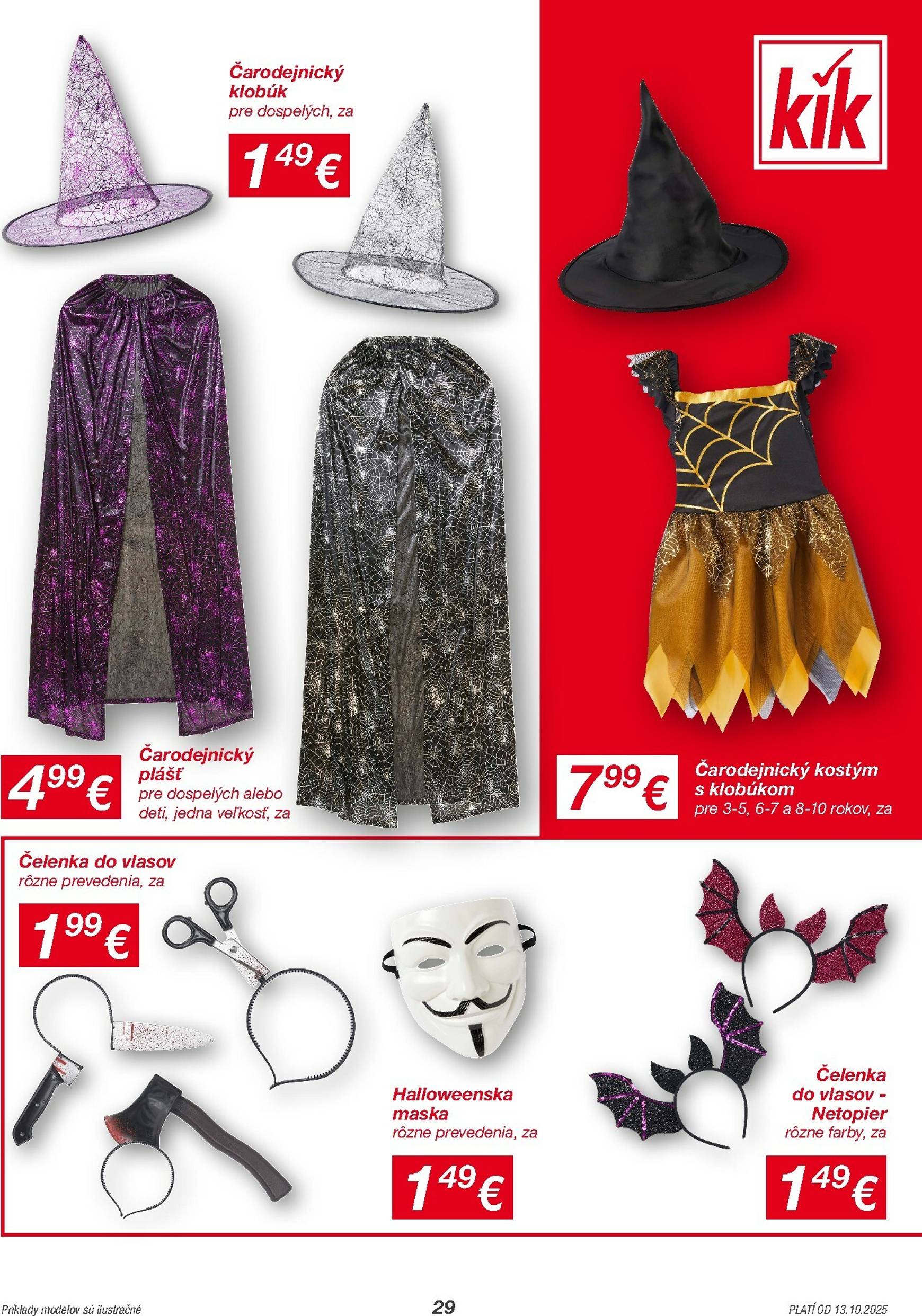 Page 29 of Aktuálny kik leták platný od pondelka 13.10 do 13.11