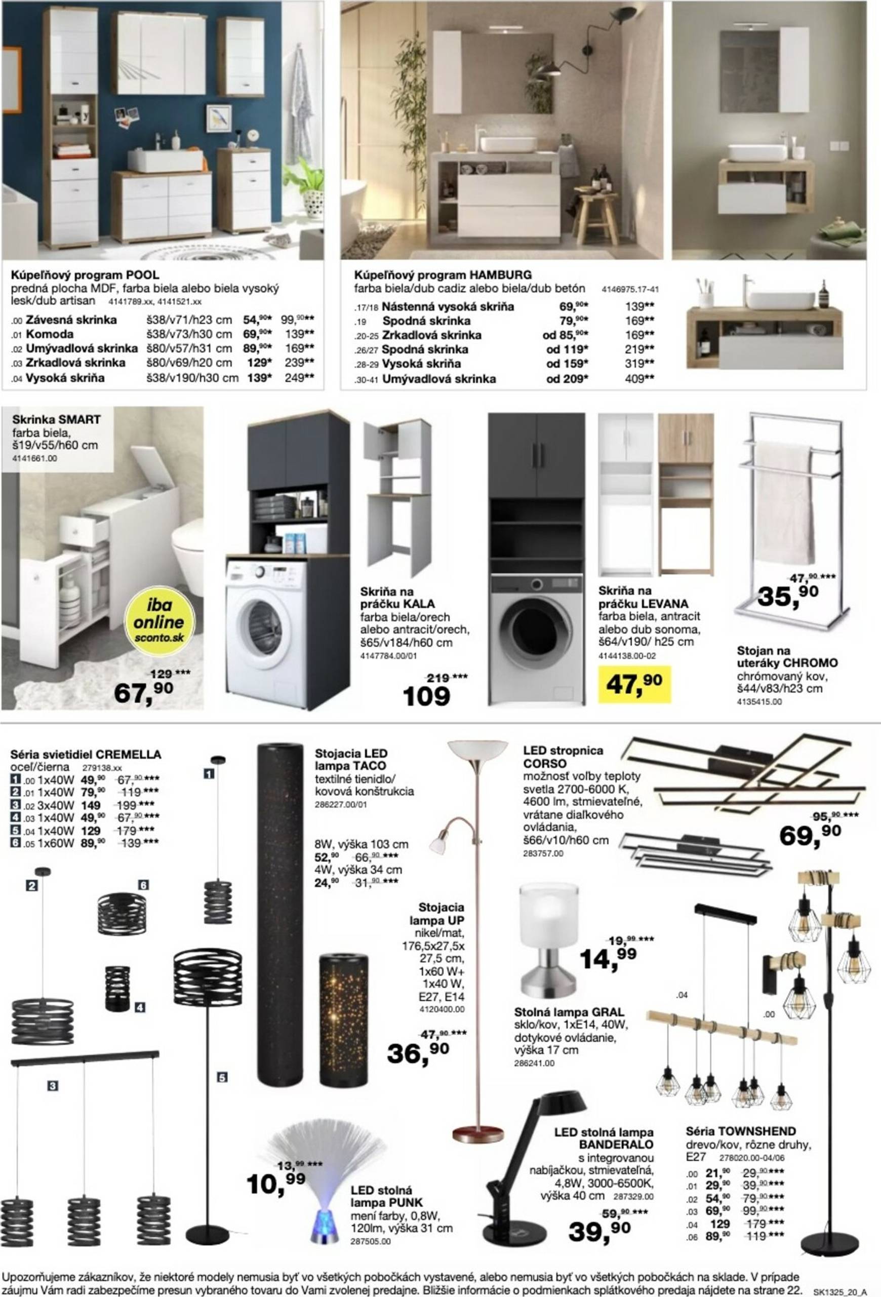 Page 20 of Aktuálny sconto-nabytok leták platný od stredy 15.10 do 04.11