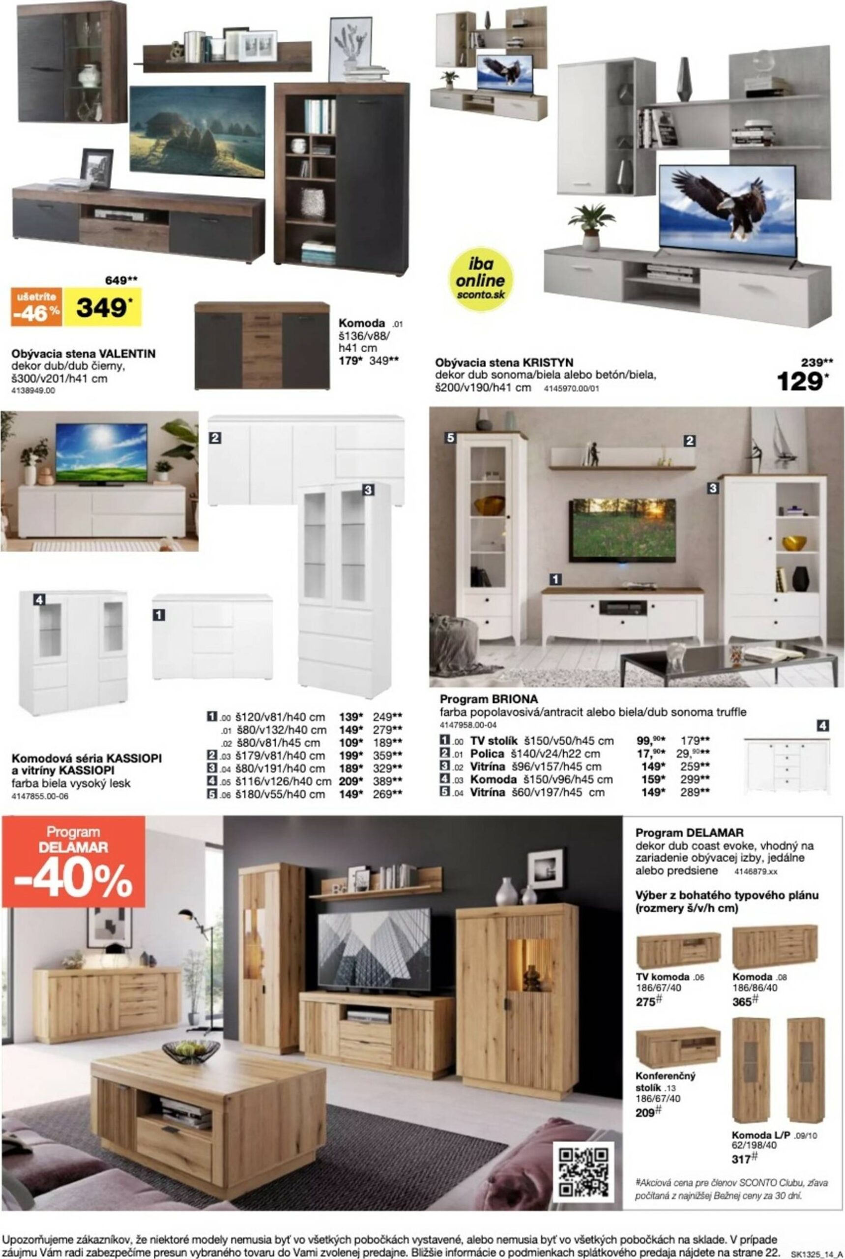 Page 14 of Aktuálny sconto-nabytok leták platný od stredy 15.10 do 04.11