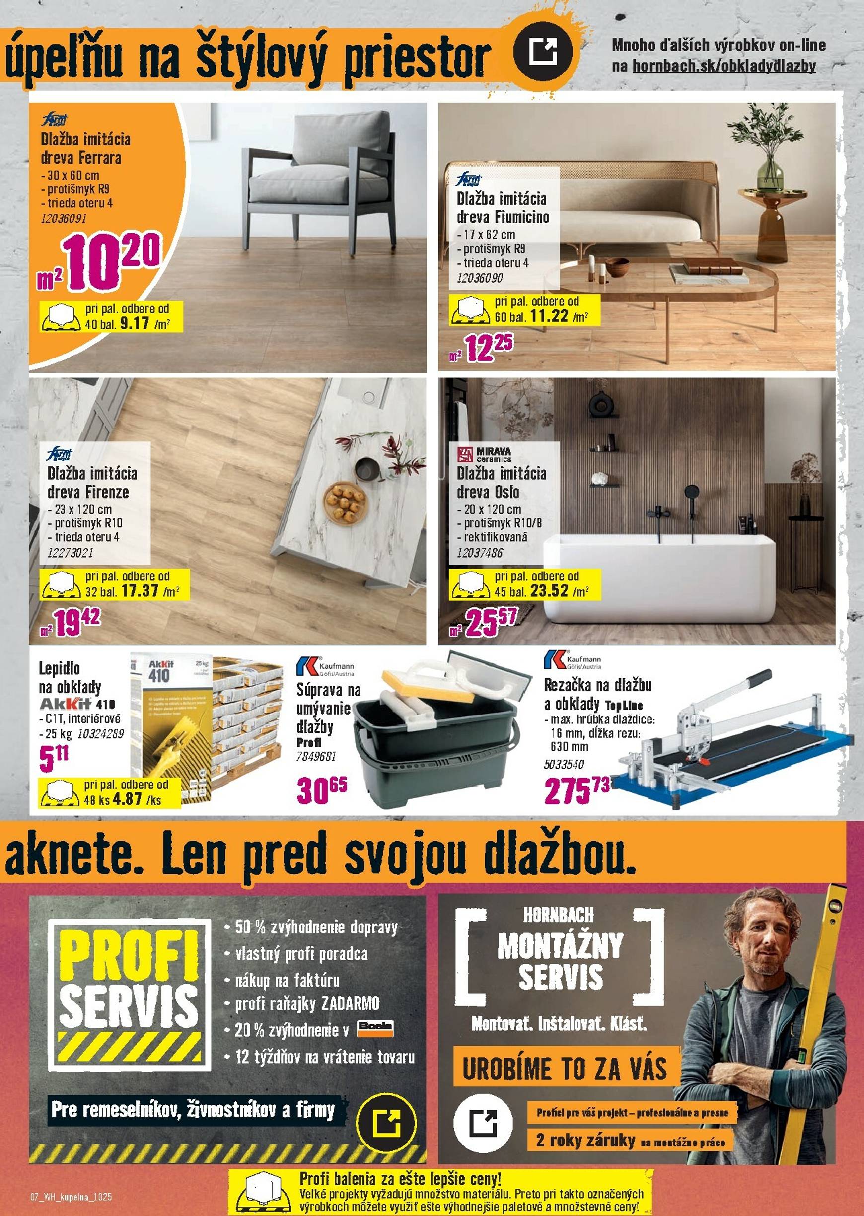 Page 7 of Aktuálny hornbach leták platný od stredy 15.10 do 29.10