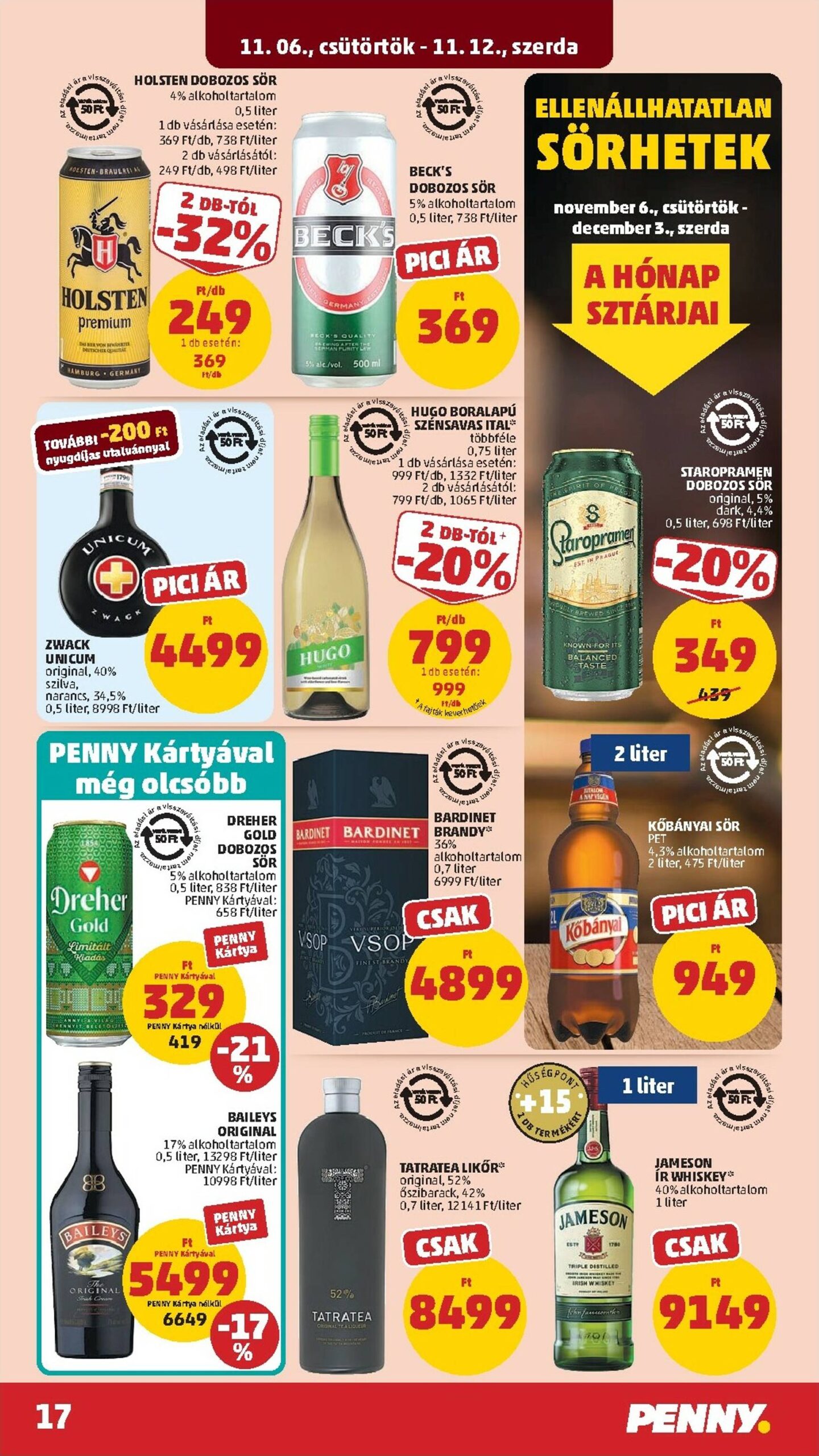 Page 21 of Aktuálny penny-madarsko leták platný od štvrtka 06.11 do 12.11