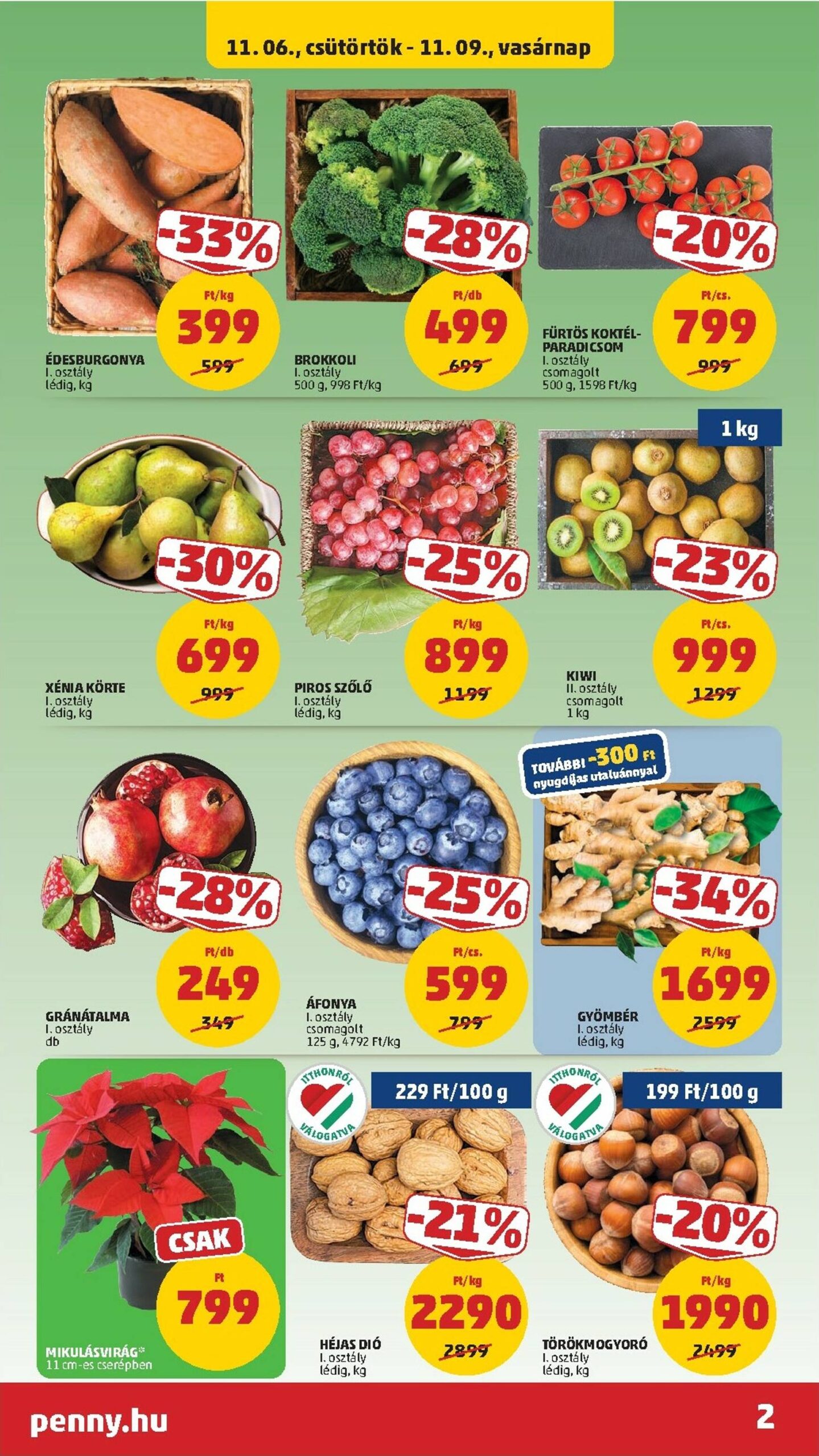 Page 2 of Aktuálny penny-madarsko leták platný od štvrtka 06.11 do 12.11