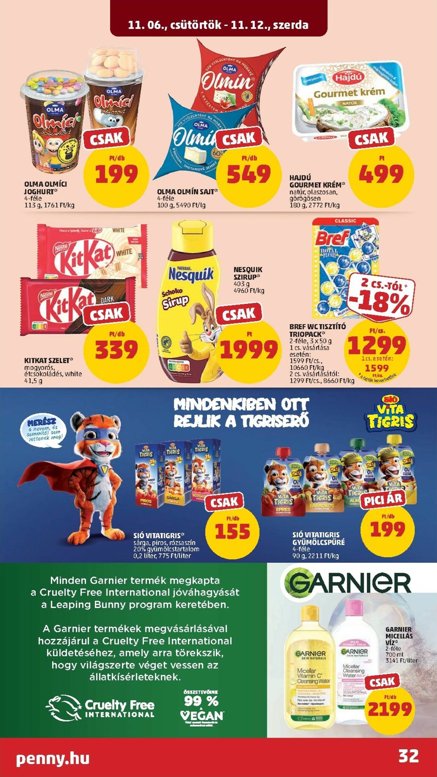 Page 36 of Aktuálny penny-madarsko leták platný od štvrtka 06.11 do 12.11