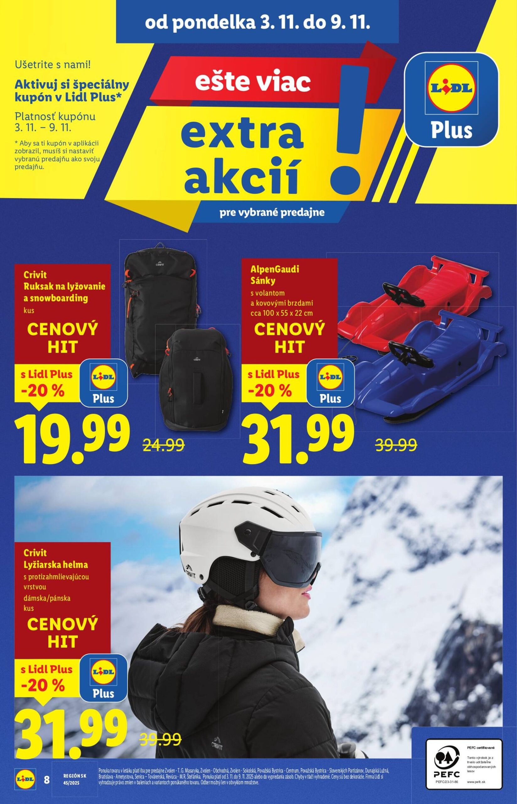 Page 8 of Aktuálny lidl leták platný od pondelka 03.11 do 09.11