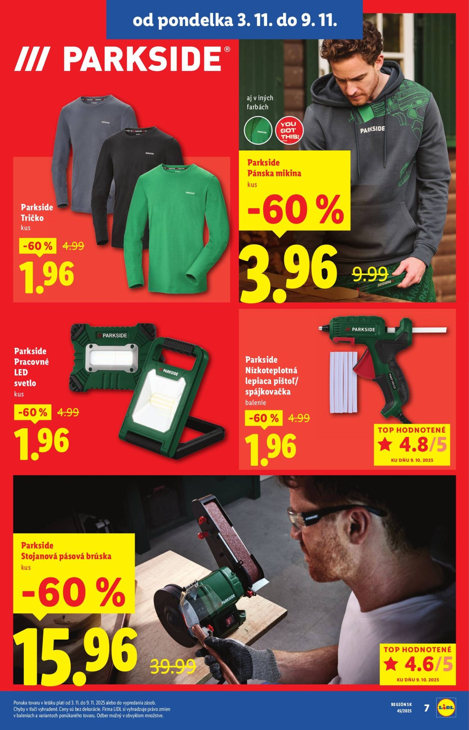 Page 7 of Aktuálny lidl leták platný od pondelka 03.11 do 09.11