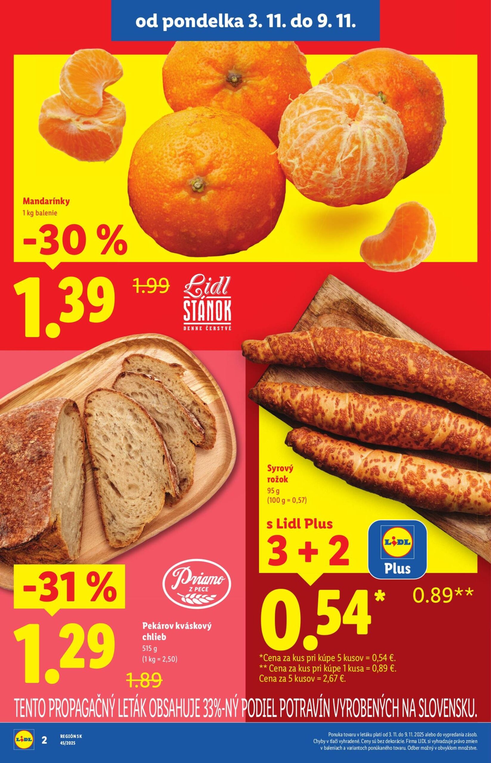 Page 2 of Aktuálny lidl leták platný od pondelka 03.11 do 09.11