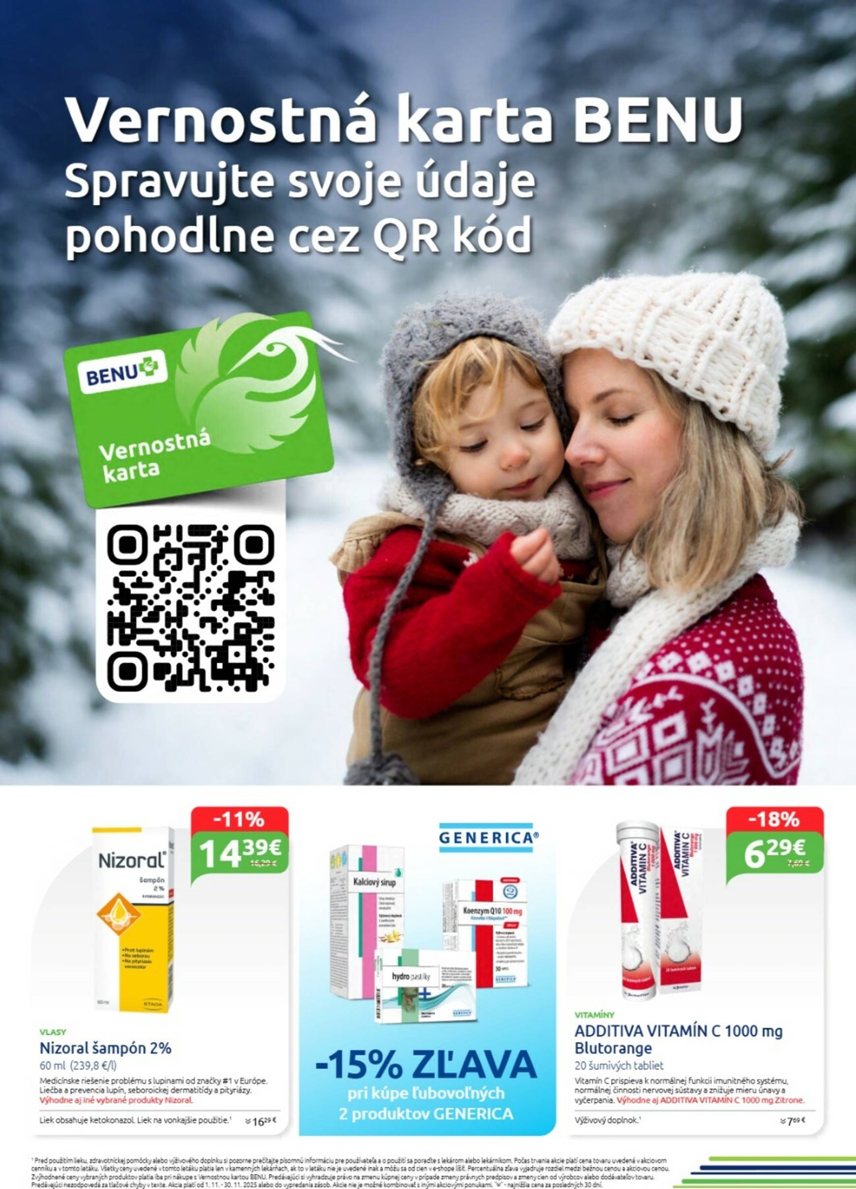 Page 9 of Aktuálny benu-lekaren leták platný od soboty 01.11 do 30.11