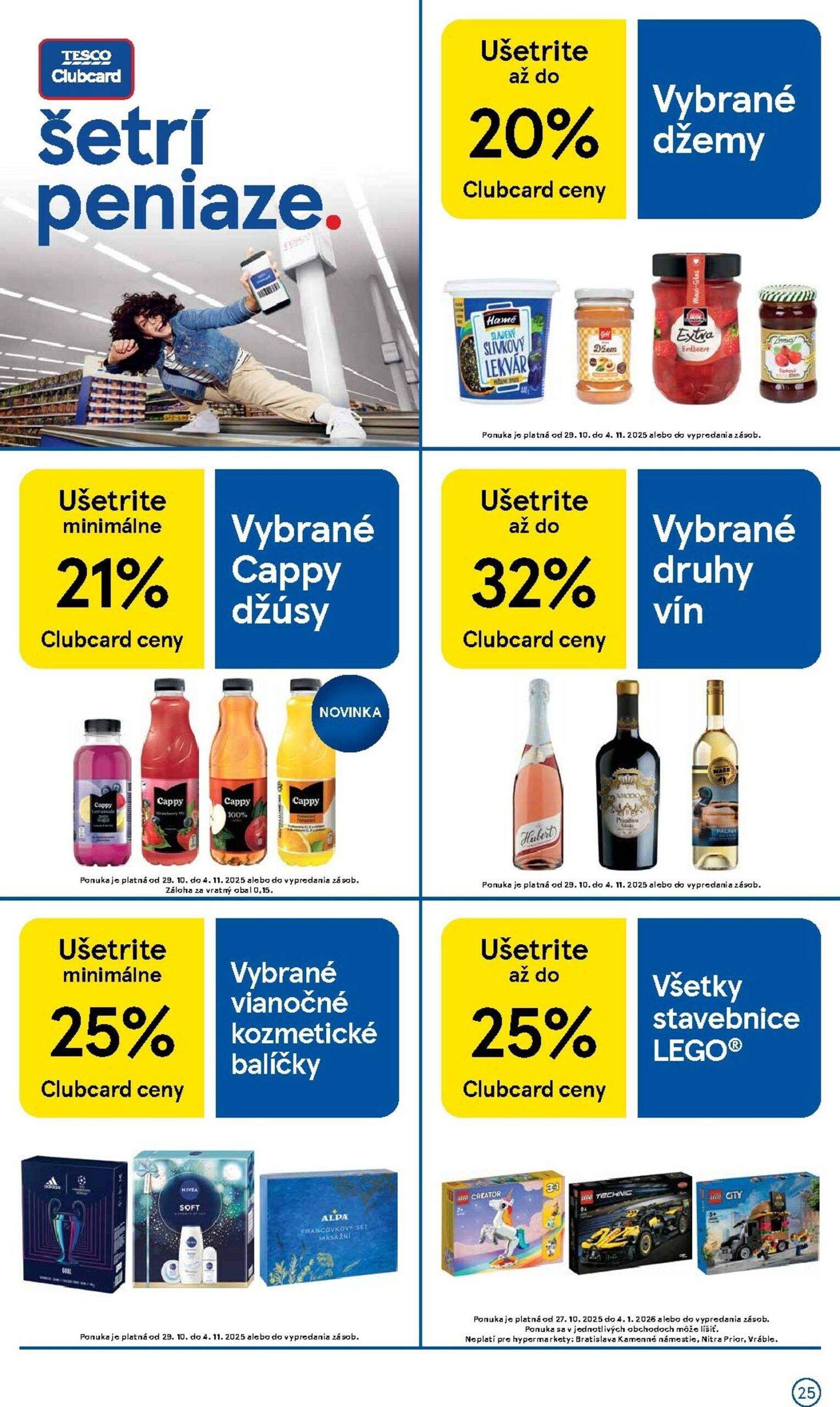 Page 25 of Aktuálny tesco leták platný od stredy 29.10 do 04.11