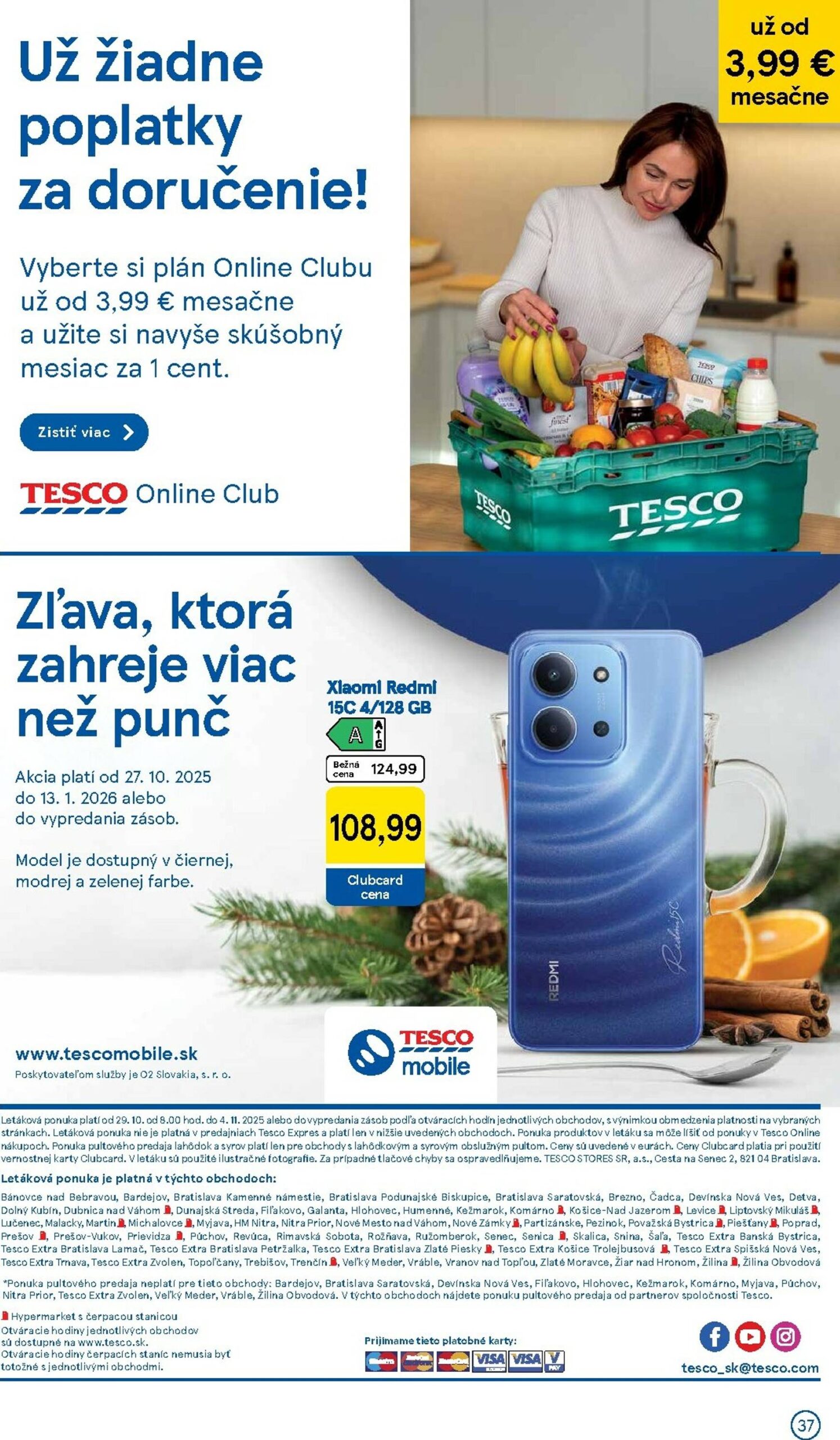 Page 37 of Aktuálny tesco leták platný od stredy 29.10 do 04.11